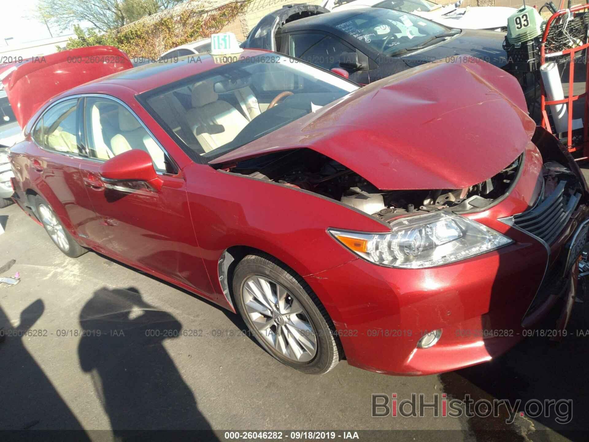 Photo JTHBW1GG8D2009019 - LEXUS ES 2013