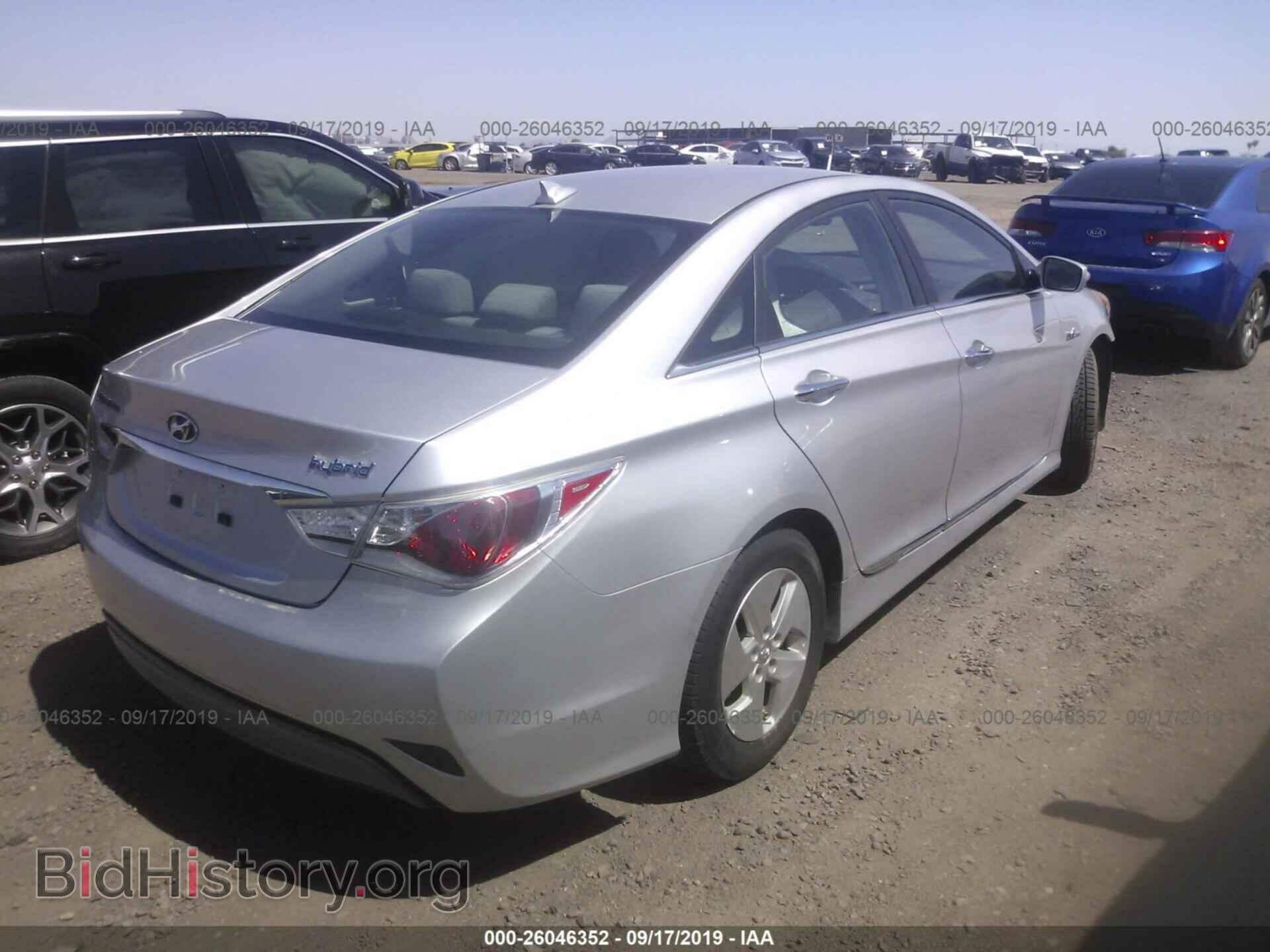 2012 HYUNDAI SONATA - VIN: KMHEC4A47CA059921 - Фото 4