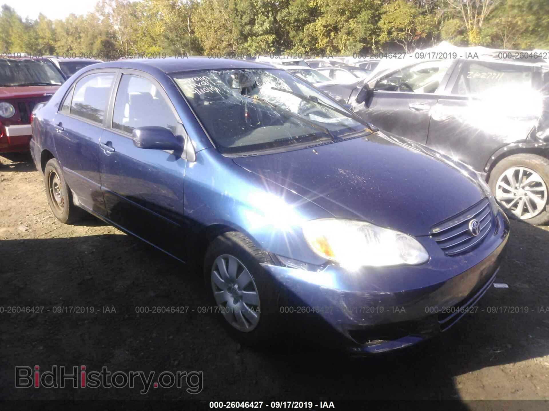 Photo JTDBR32E130018844 - TOYOTA COROLLA 2003