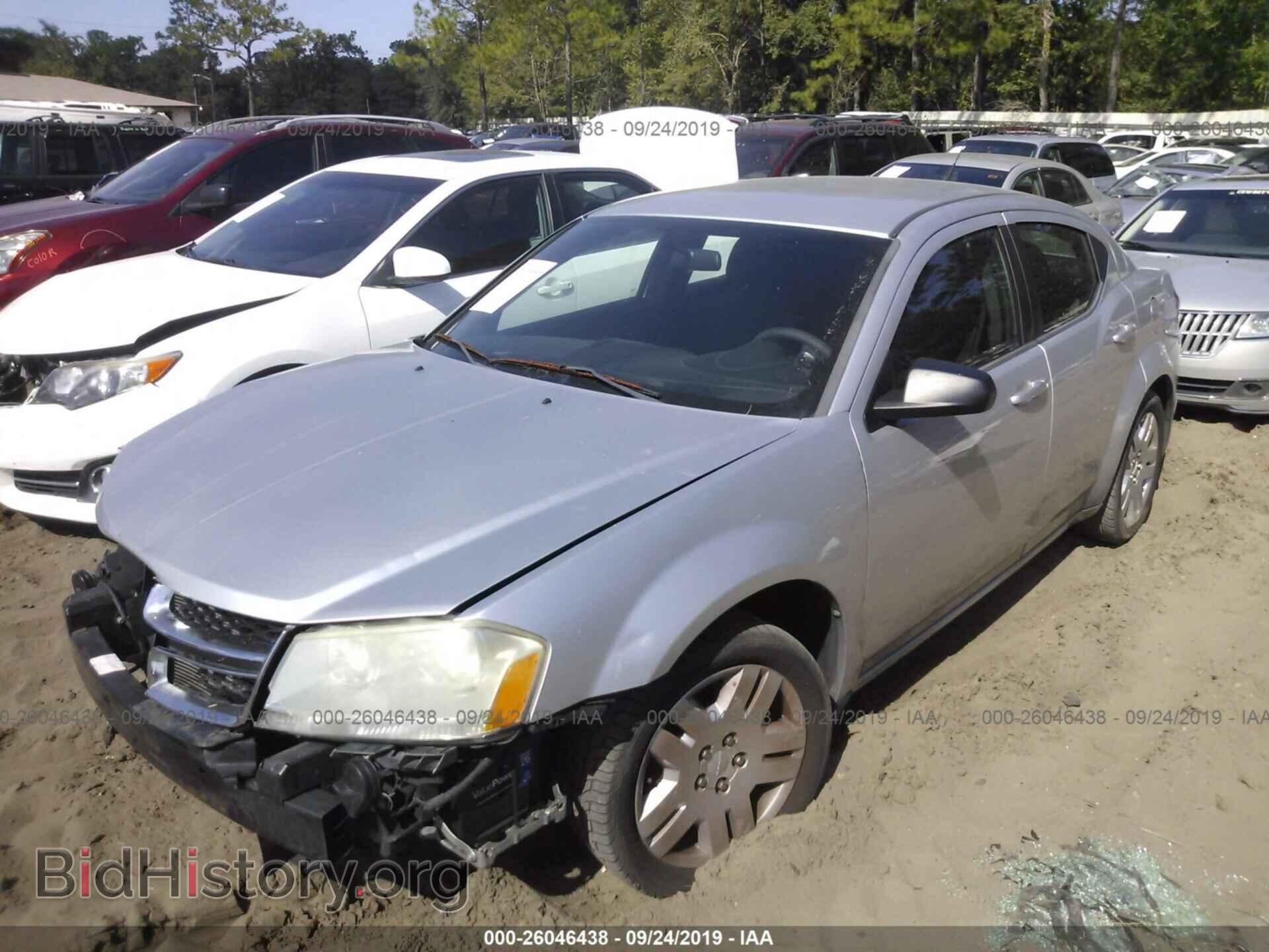 2011 DODGE AVENGER - VIN: 1B3BD4FB7BN534035 - Фото 2