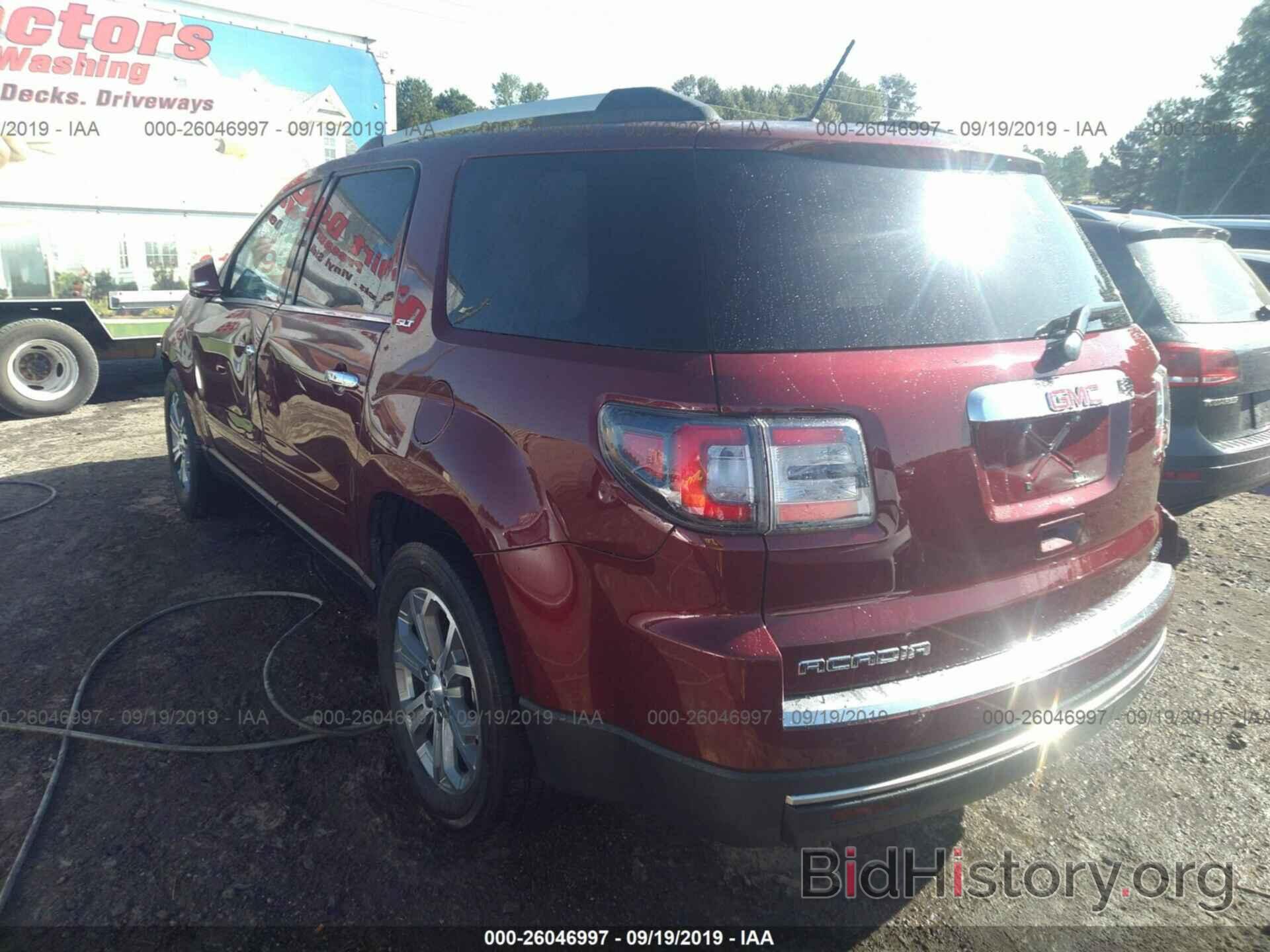 Report 1GKKVRKD4FJ285873 GMC ACADIA 2015 Burgundy Gasoline price and