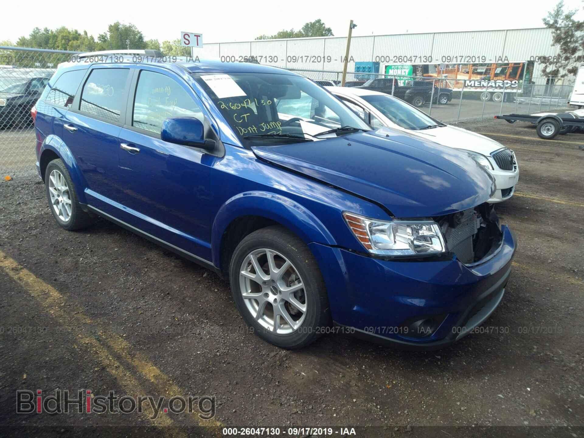 Фотография 3C4PDCDG4CT368281 - DODGE JOURNEY 2012