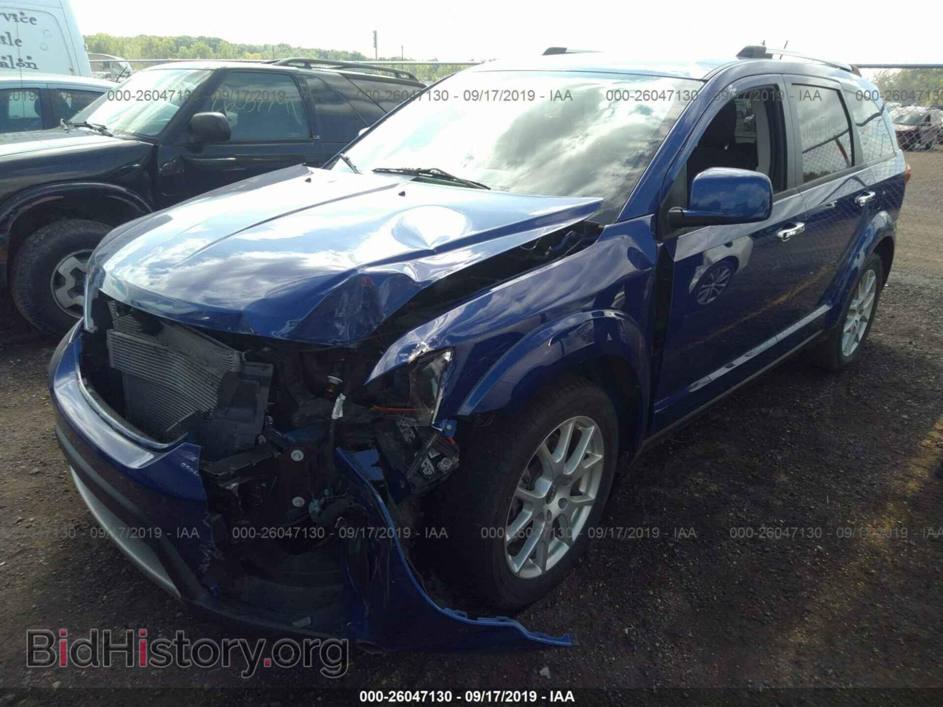 2012 DODGE JOURNEY - VIN: 3C4PDCDG4CT368281 - Фото 2