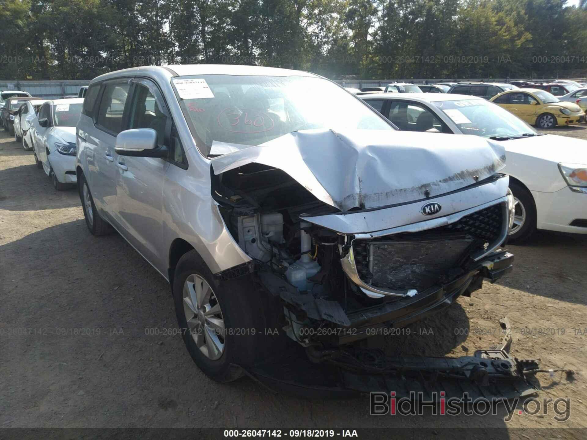 Photo KNDMA5C10G6208189 - KIA SEDONA 2016