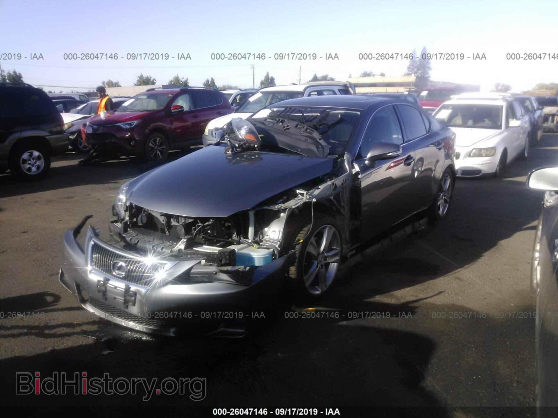 2013 LEXUS IS - VIN: JTHBF5C21D5191775 - Фото 2