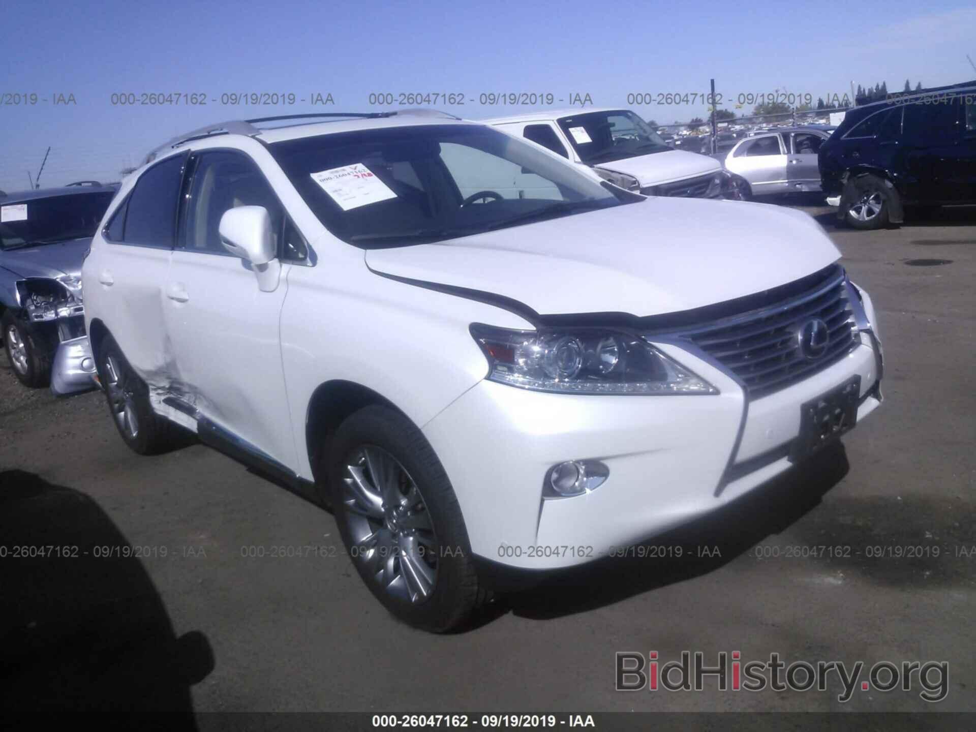 Фотография 2T2BK1BA4DC193890 - LEXUS RX 2013