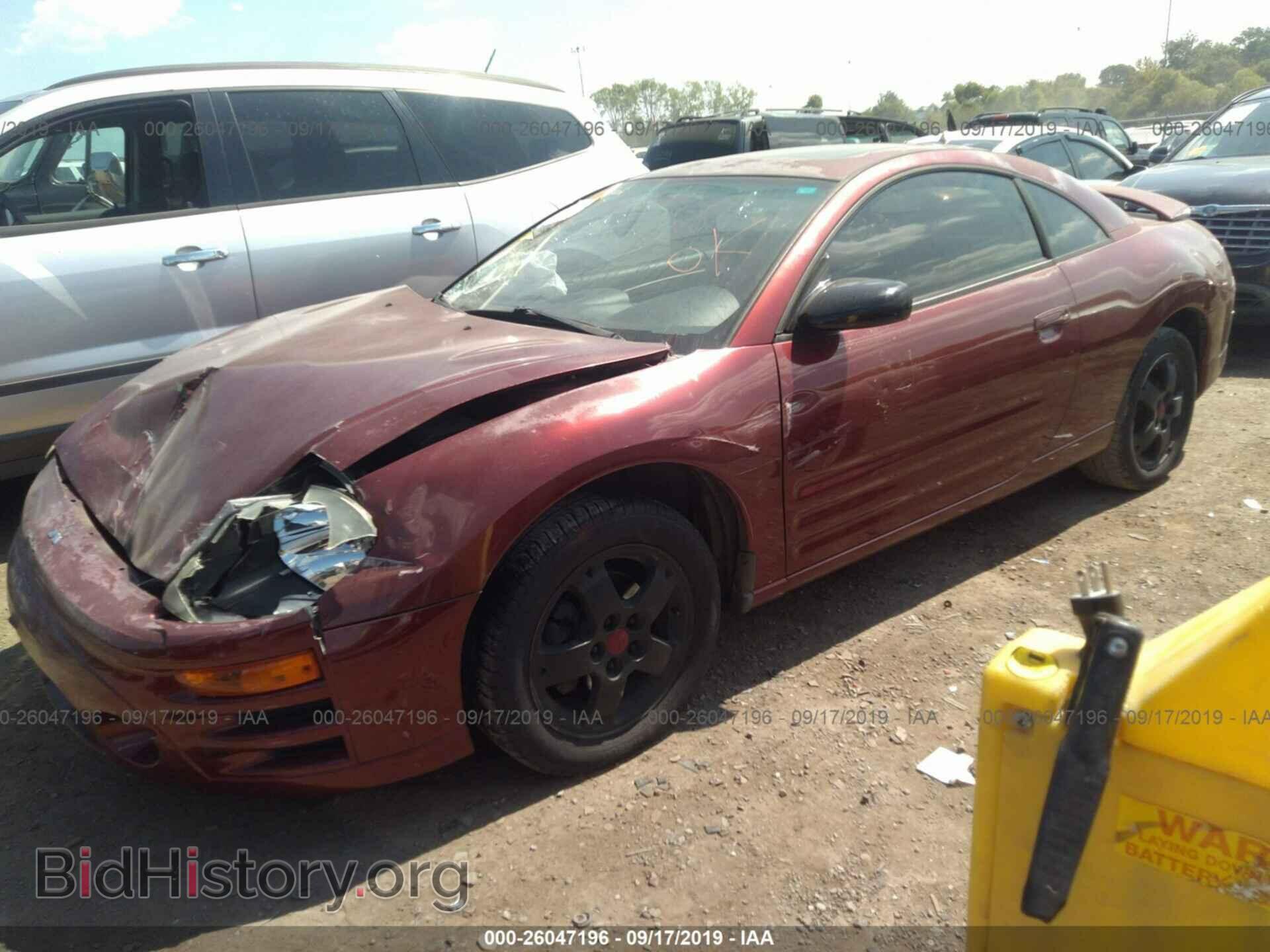 2003 MITSUBISHI ECLIPSE - VIN: 4A3AC44G23E186459 - Photo 2