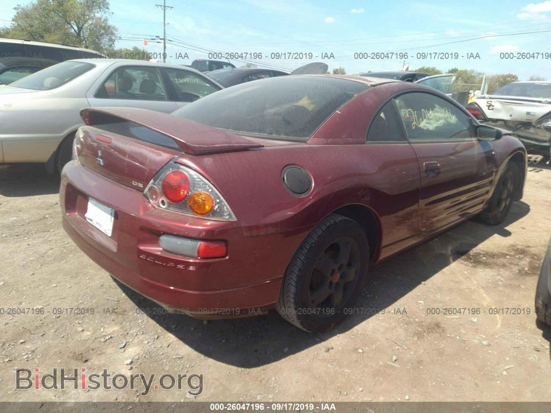 2003 MITSUBISHI ECLIPSE - VIN: 4A3AC44G23E186459 - Photo 4