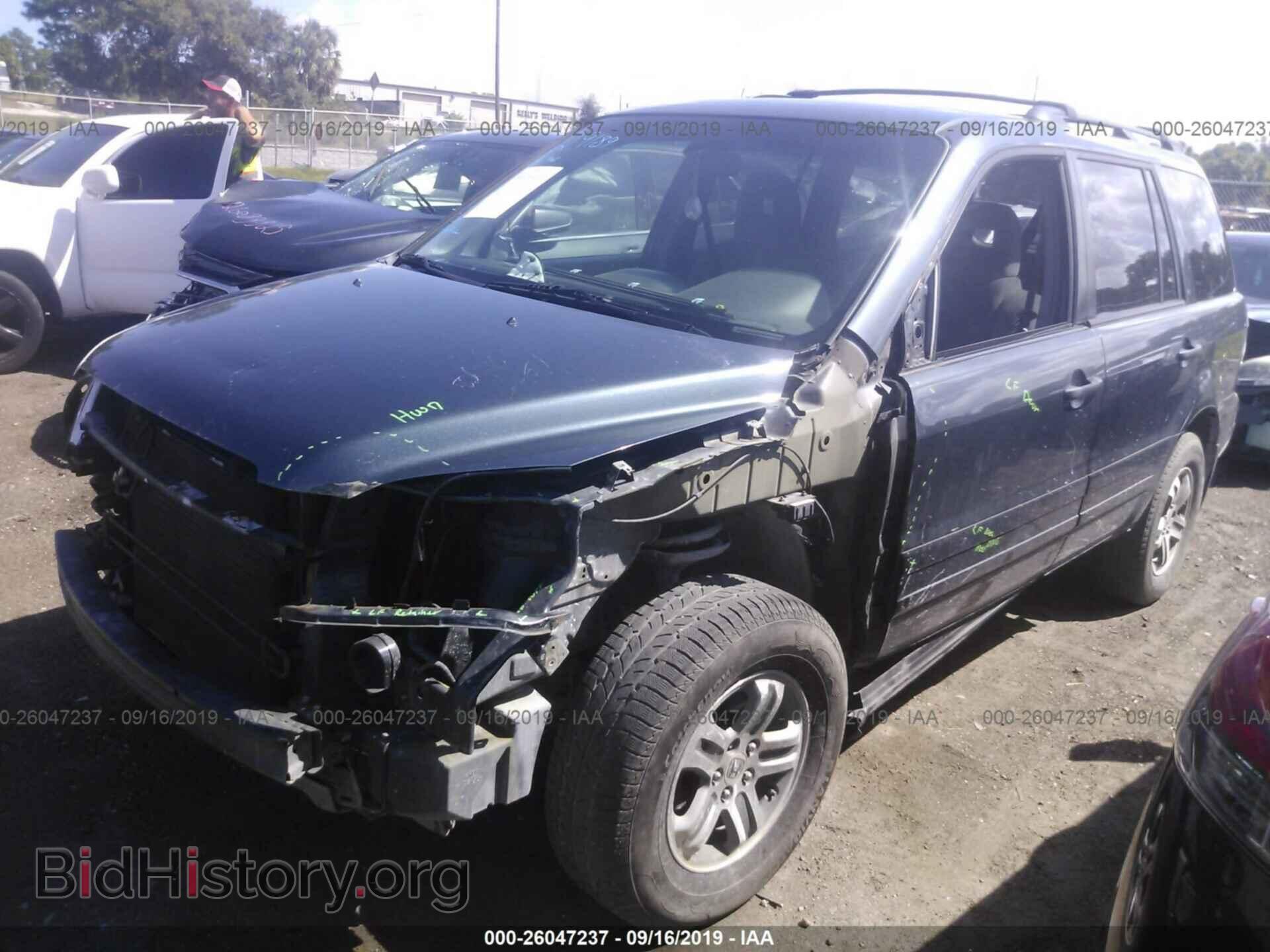 2005 HONDA PILOT - VIN: 5FNYF18405B048511 - Фото 2