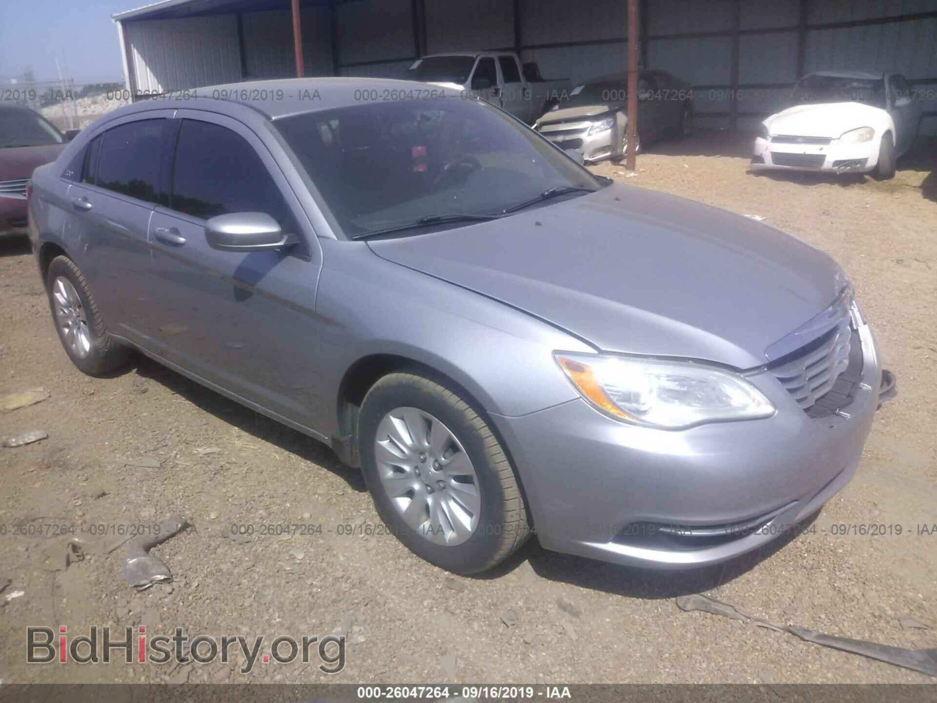 Фотография 1C3CCBAB0EN211763 - CHRYSLER 200 2014