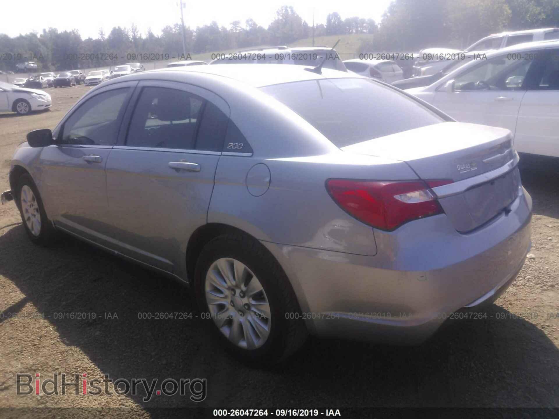 2014 CHRYSLER 200 - VIN: 1C3CCBAB0EN211763 - Фото 3