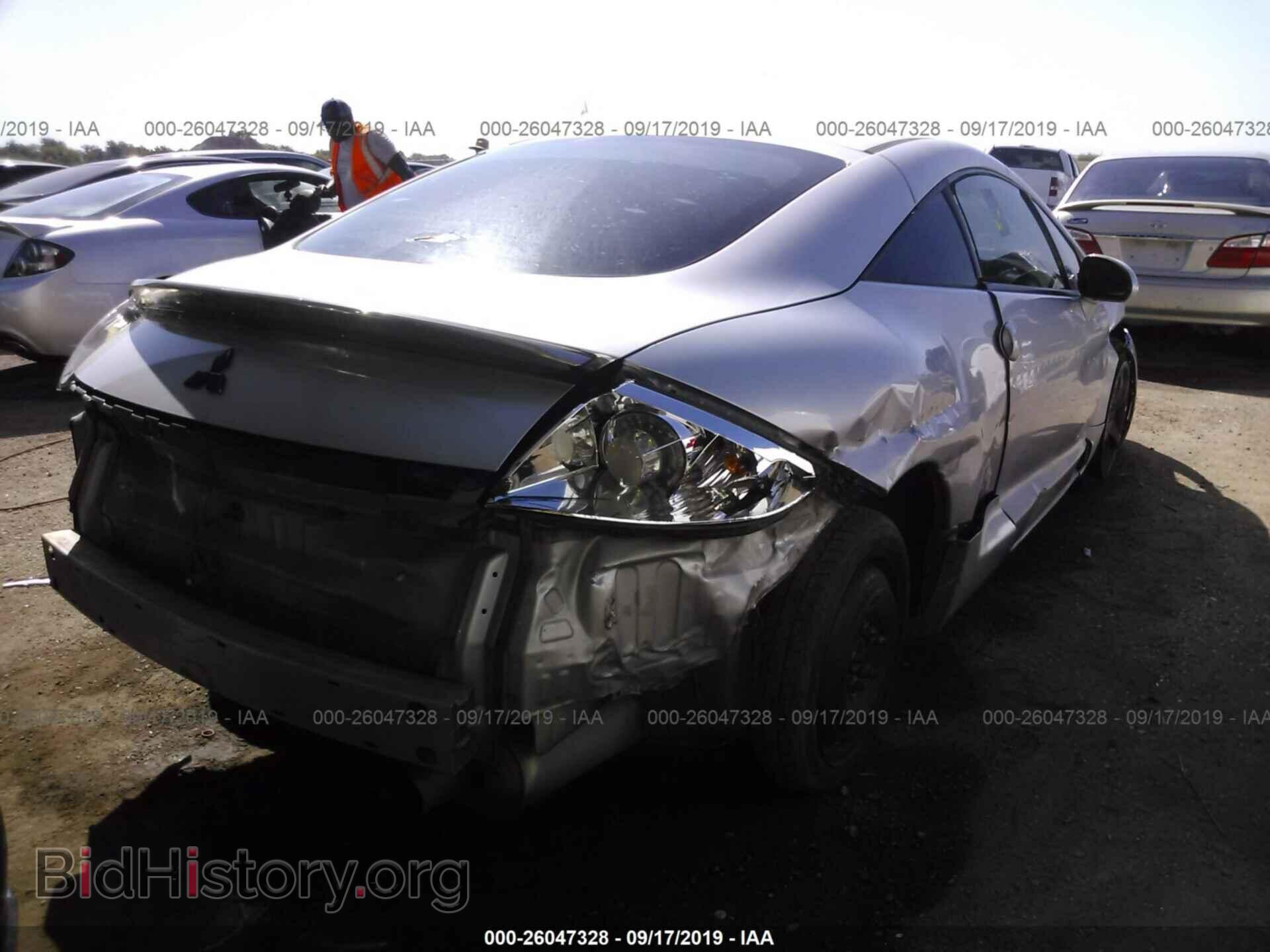 2008 MITSUBISHI ECLIPSE - VIN: 4A3AK24FX8E001127 - Фото 4