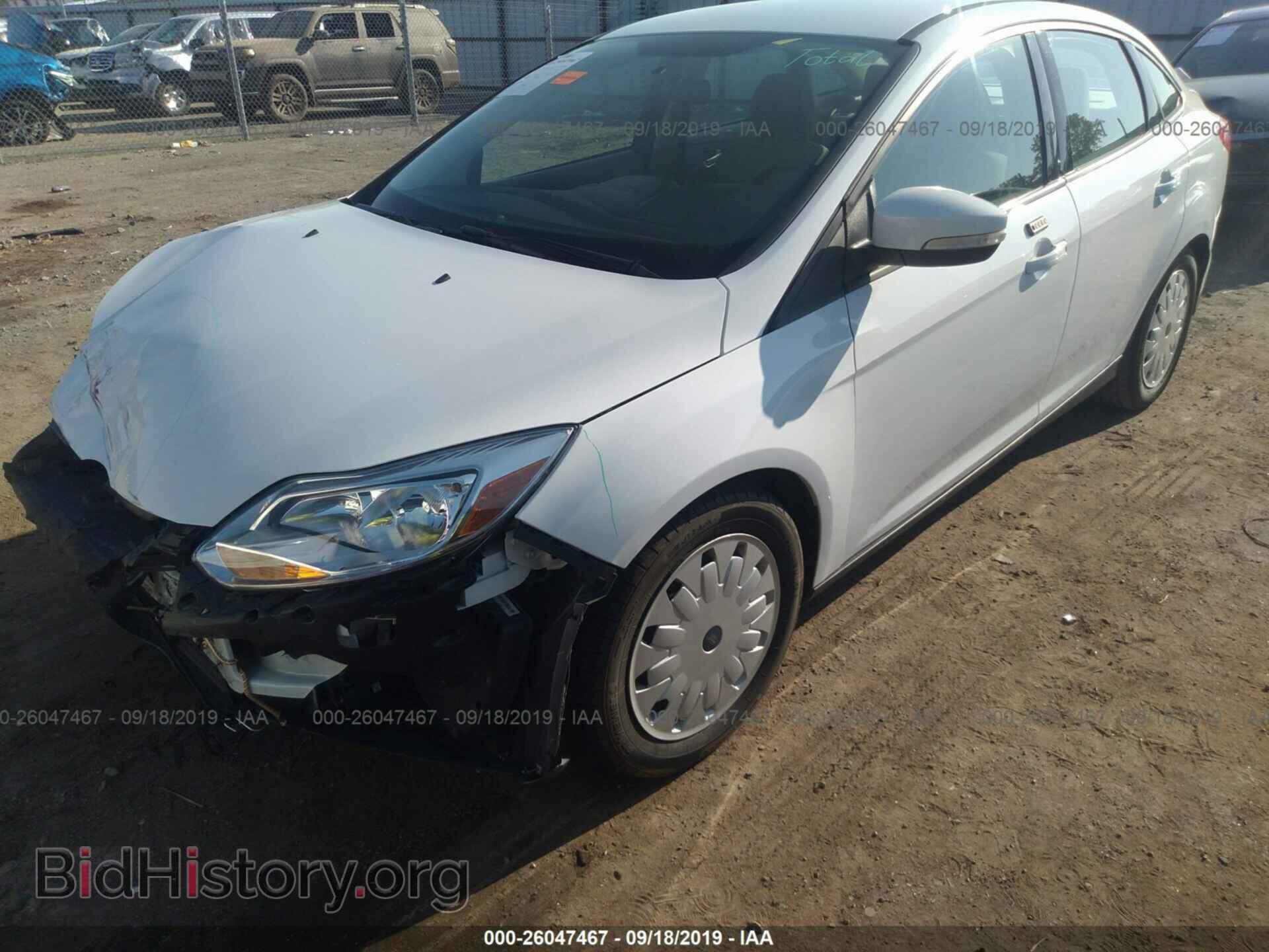 2014 FORD FOCUS - VIN: 1FADP3F24EL398672 - Фото 2