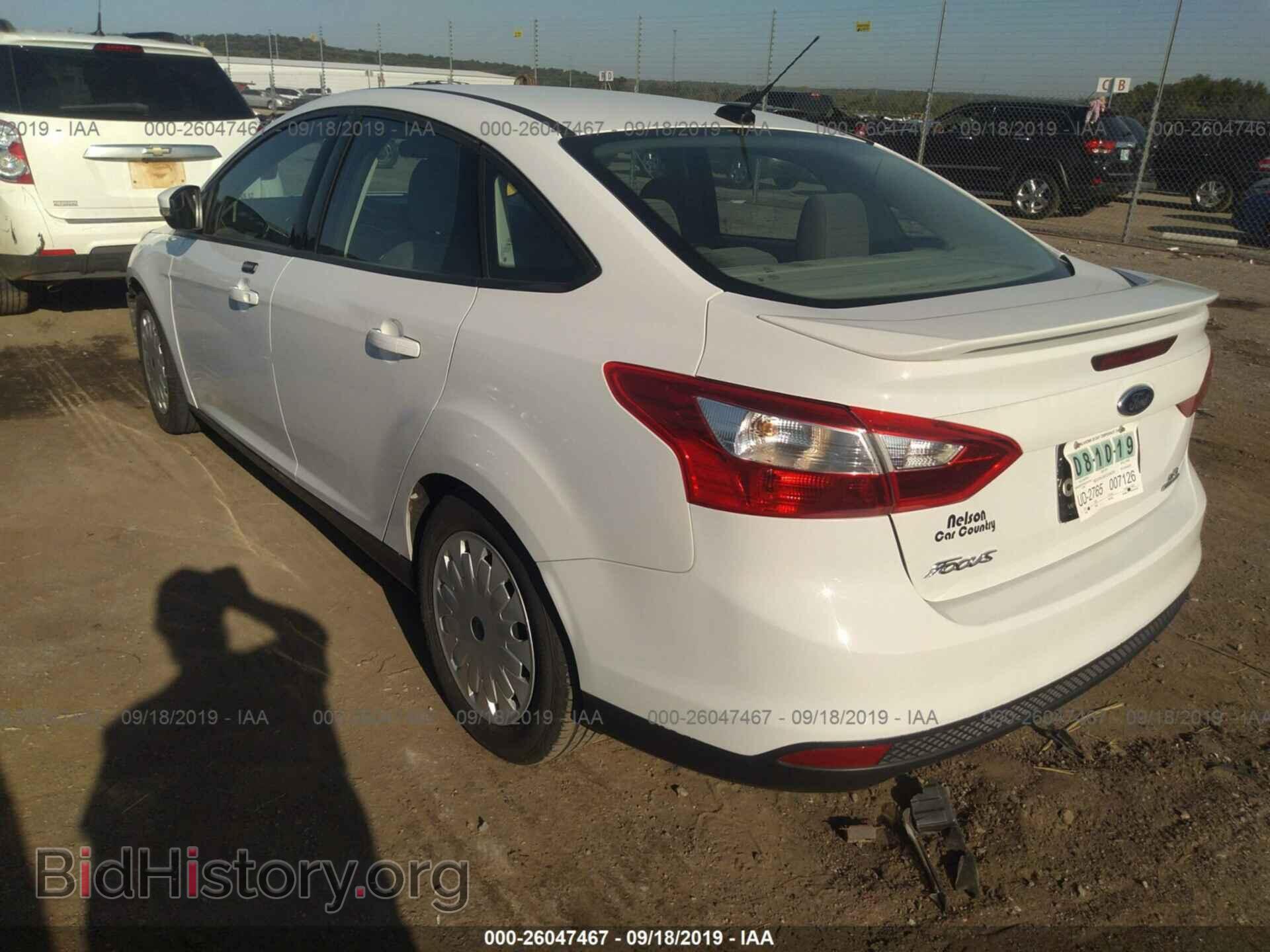 2014 FORD FOCUS - VIN: 1FADP3F24EL398672 - Фото 3