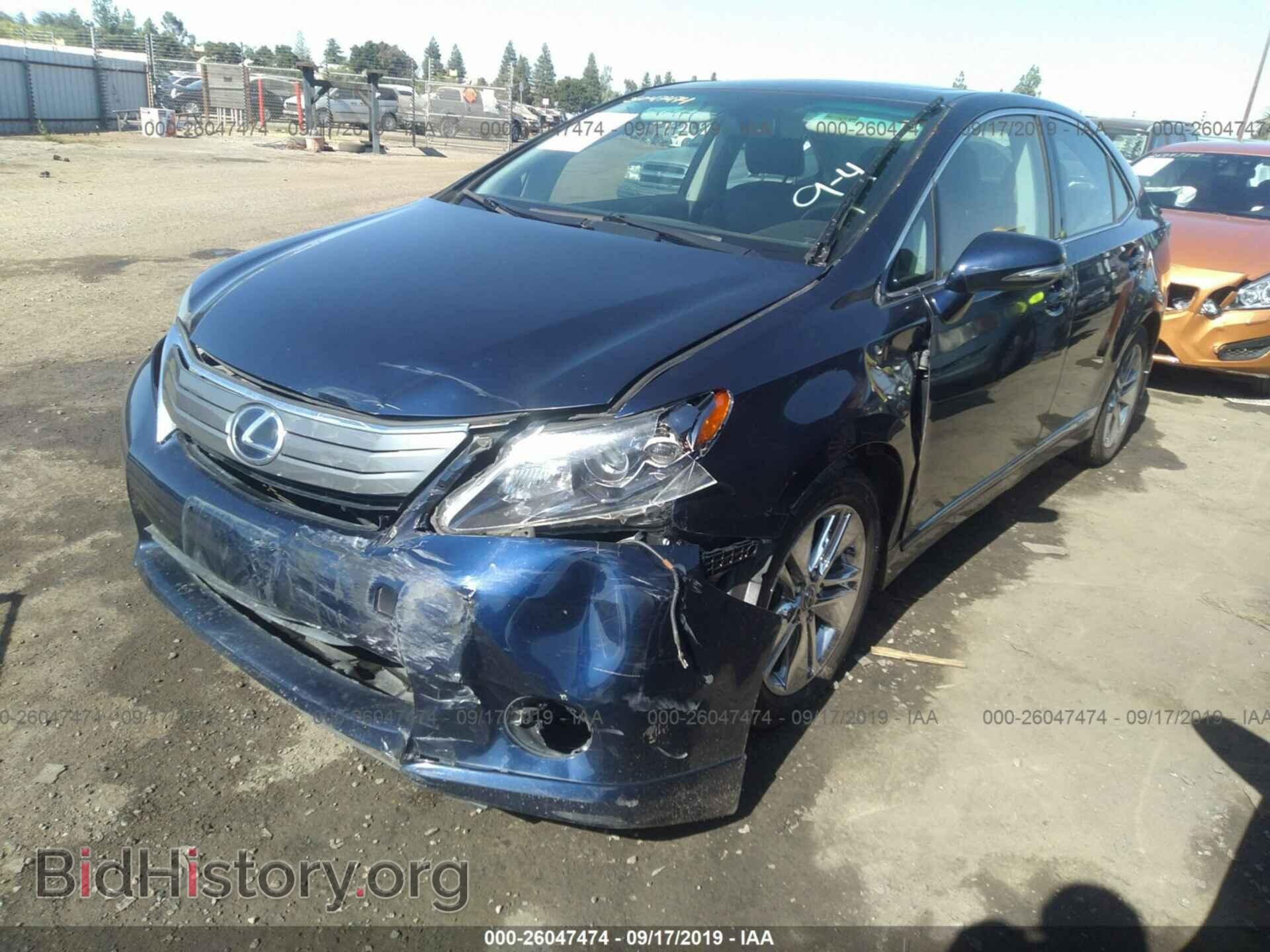 2011 LEXUS HS - VIN: JTHBB1BA6B2047294 - Фото 2