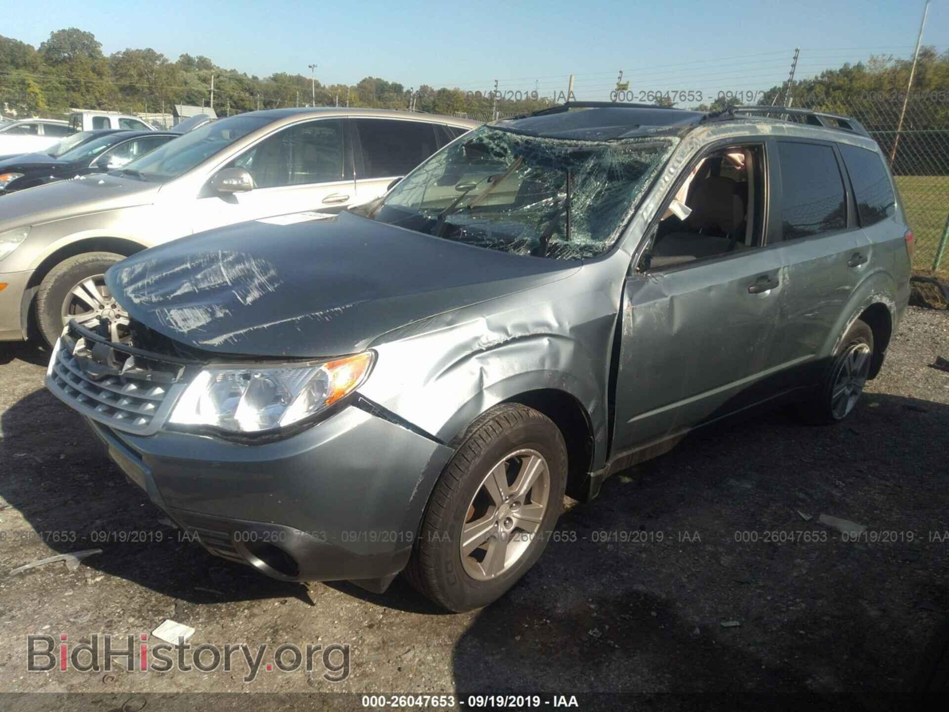 2012 SUBARU FORESTER - VIN: JF2SHABC1CH443117 - Фото 2