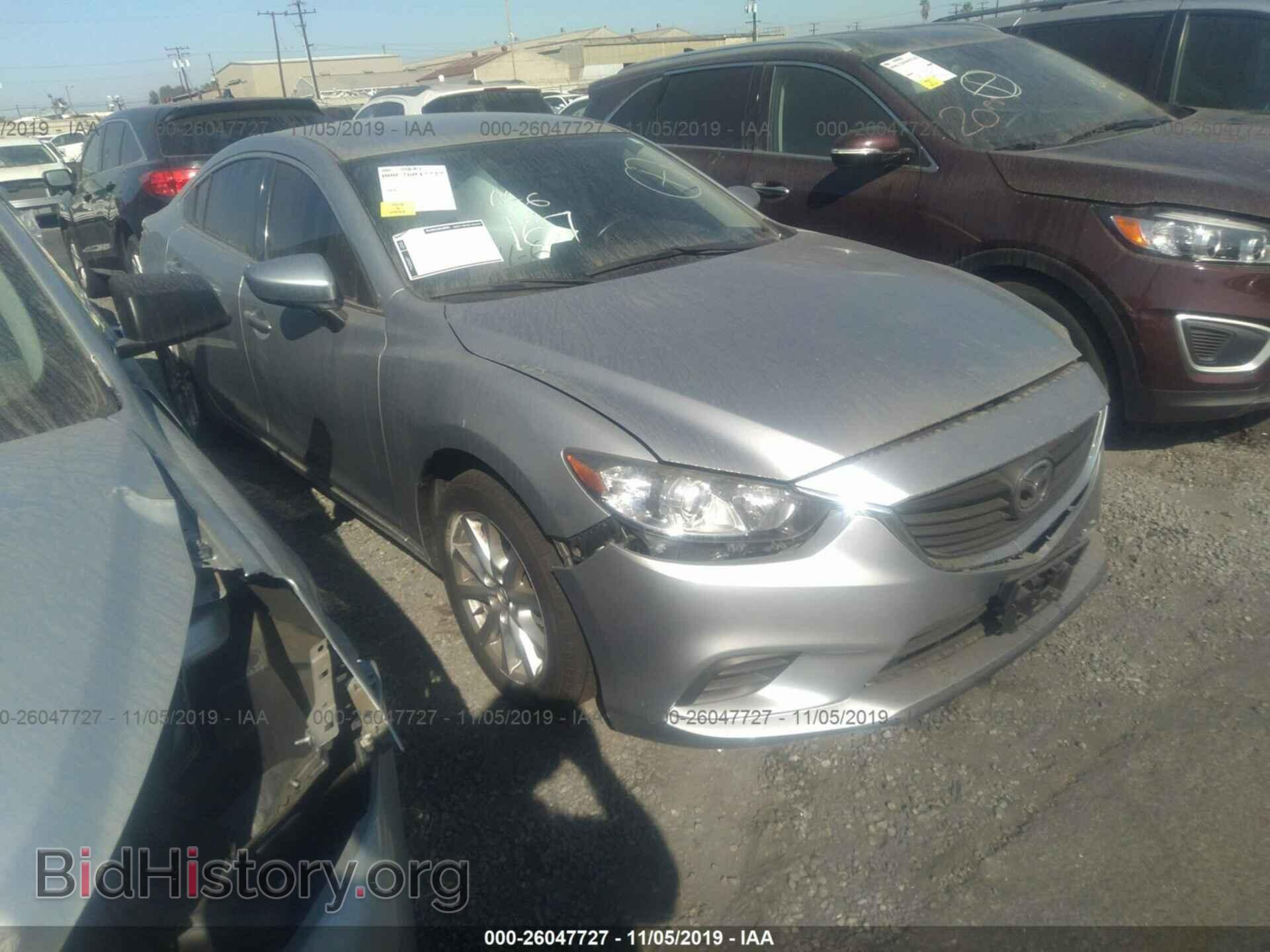 Фотография JM1GJ1U52G1462684 - MAZDA 6 2016