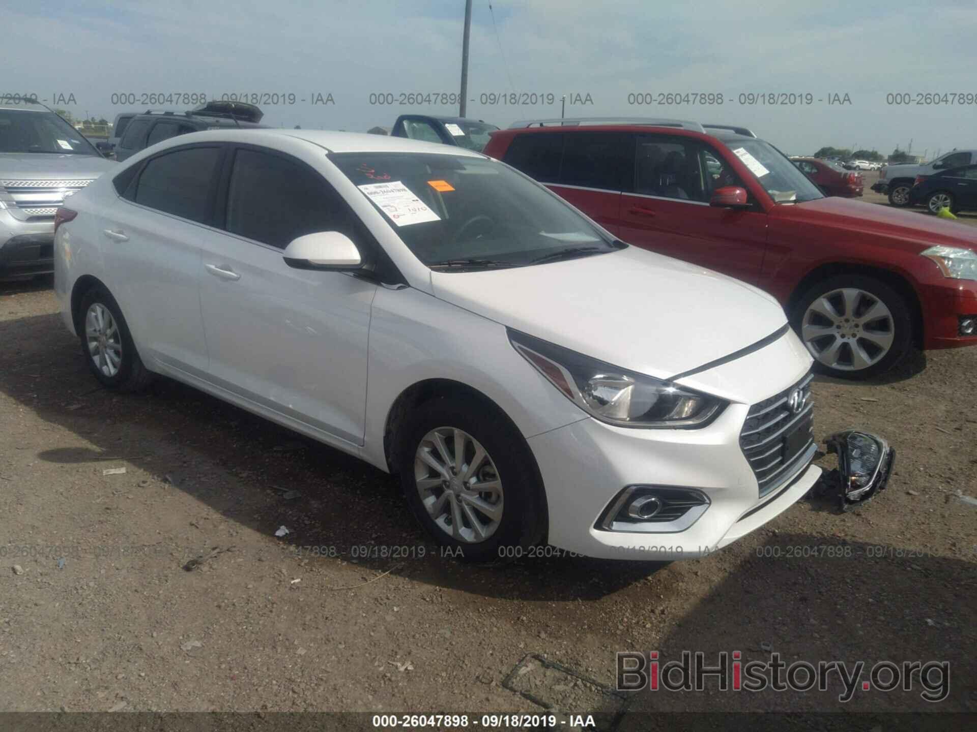 Photo 3KPC24A35KE058445 - HYUNDAI ACCENT 2019