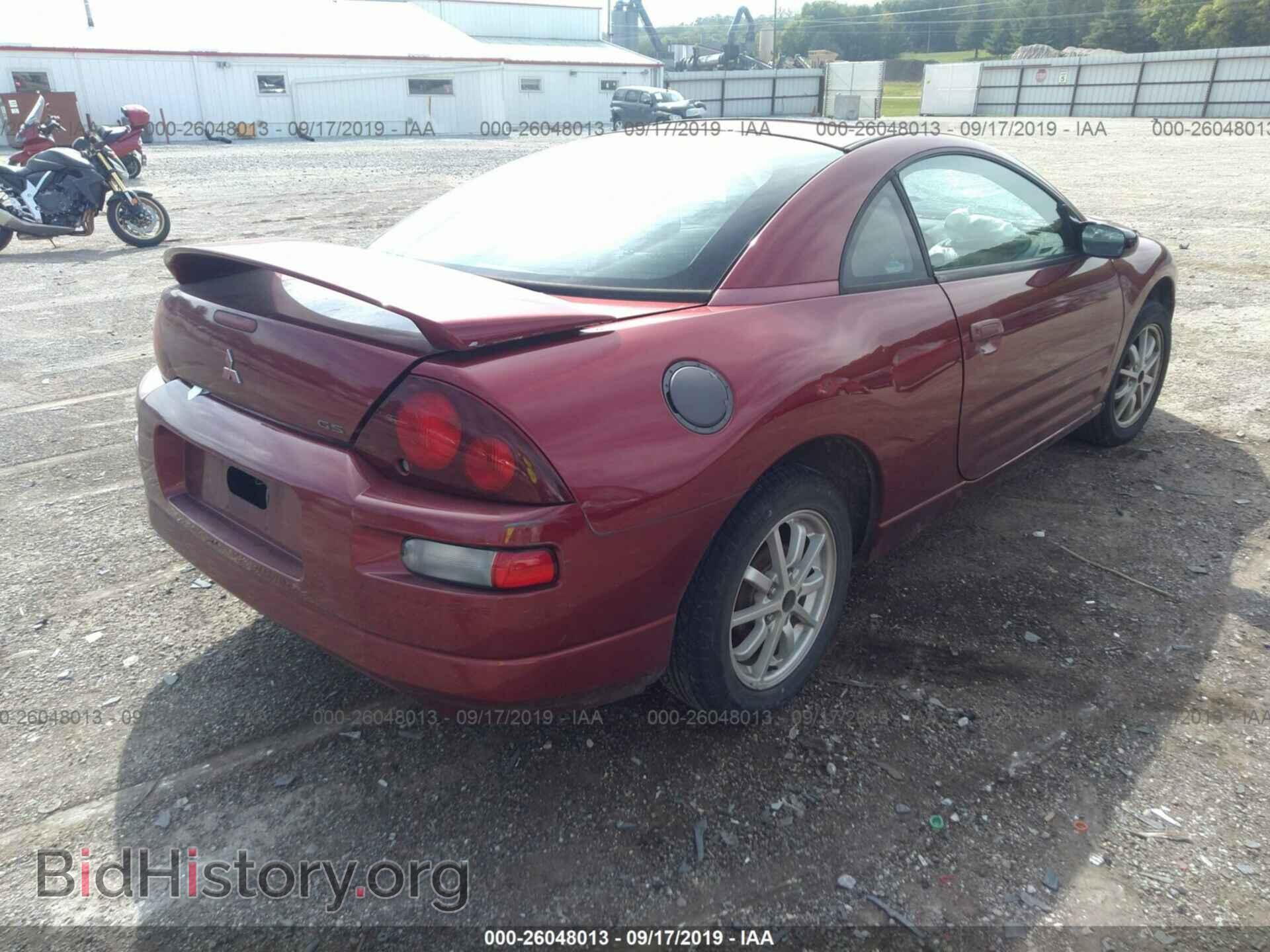 2001 MITSUBISHI ECLIPSE - VIN: 4A3AC44G61E127895 - Фото 4