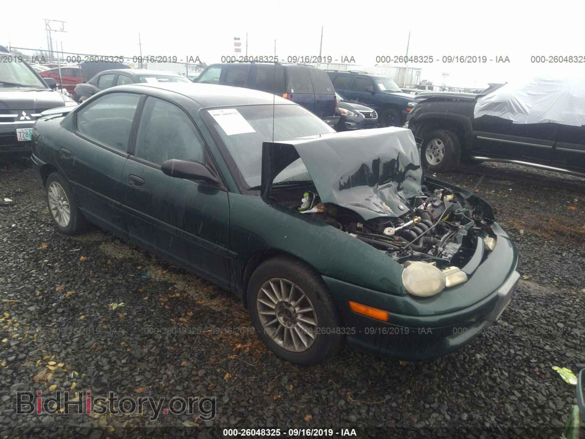 Фотография 3B3ES47C2XT529844 - DODGE NEON 1999
