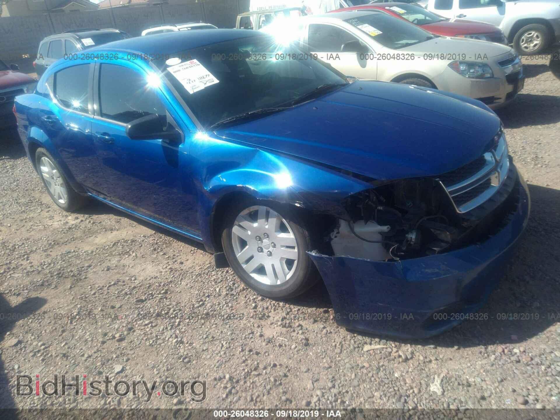 Photo 1C3CDZAB0DN613853 - DODGE AVENGER 2013