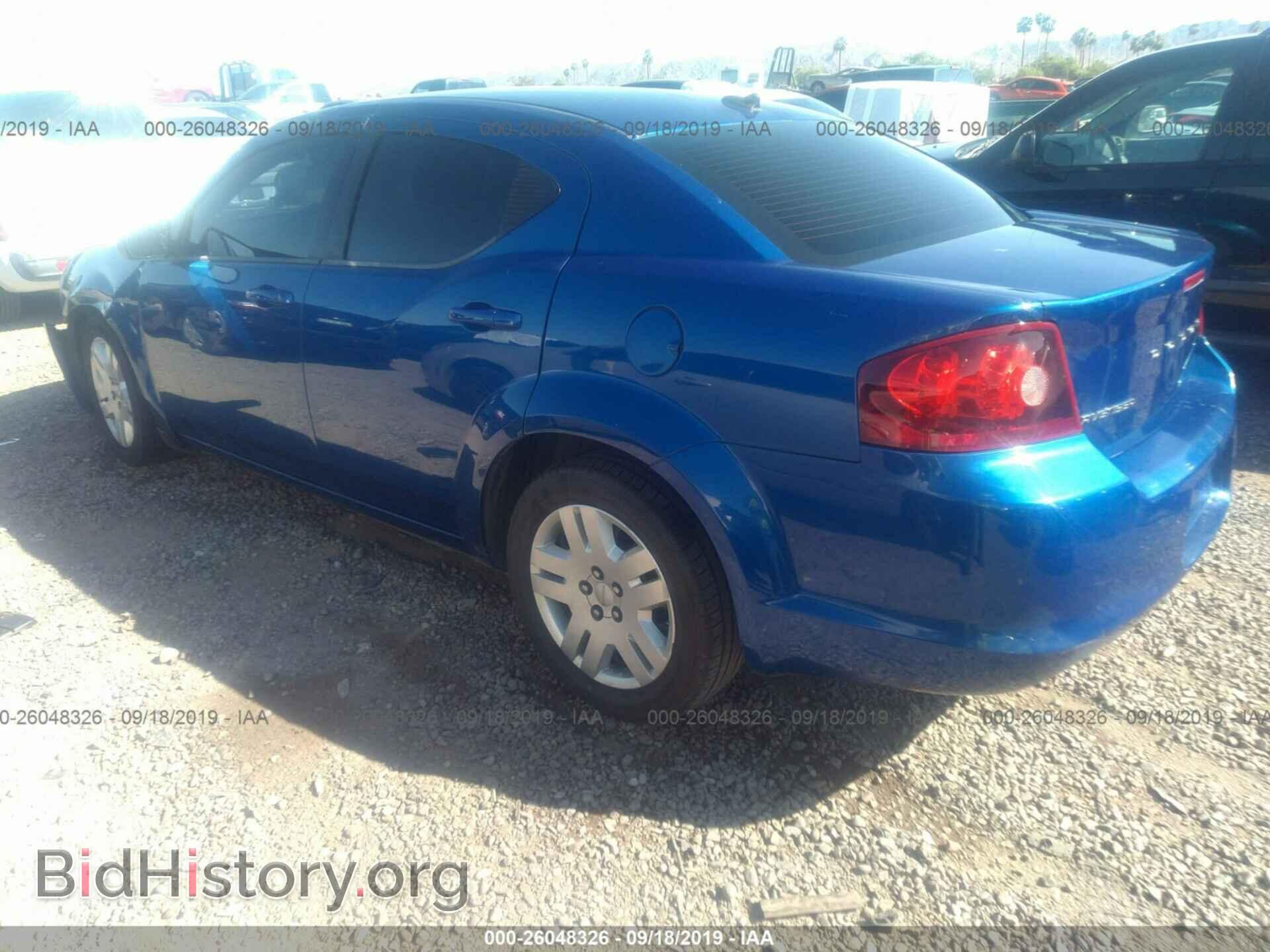 2013 DODGE AVENGER - VIN: 1C3CDZAB0DN613853 - Фото 3