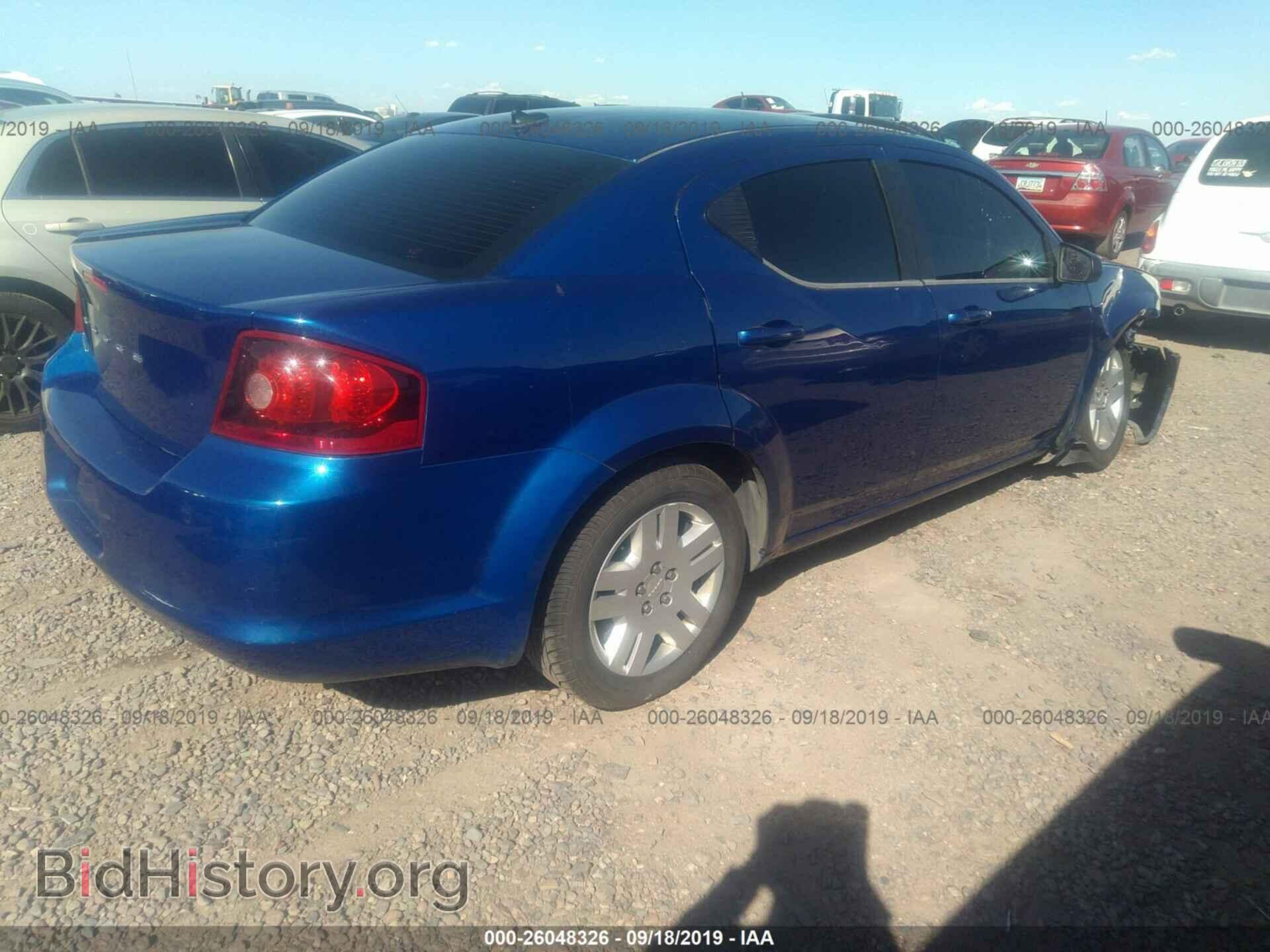 2013 DODGE AVENGER - VIN: 1C3CDZAB0DN613853 - Фото 4