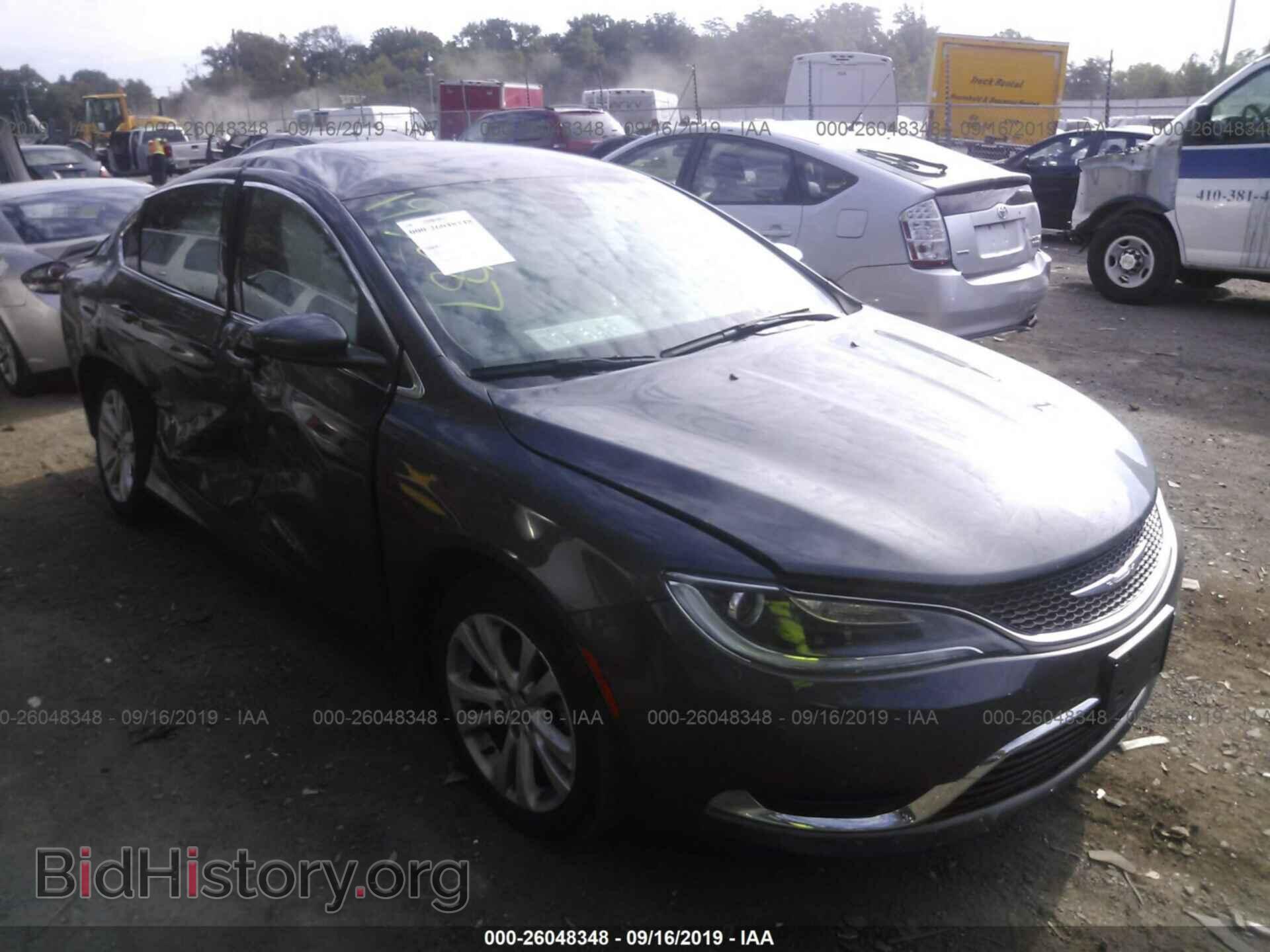 Фотография 1C3CCCAB0GN158202 - CHRYSLER 200 2016
