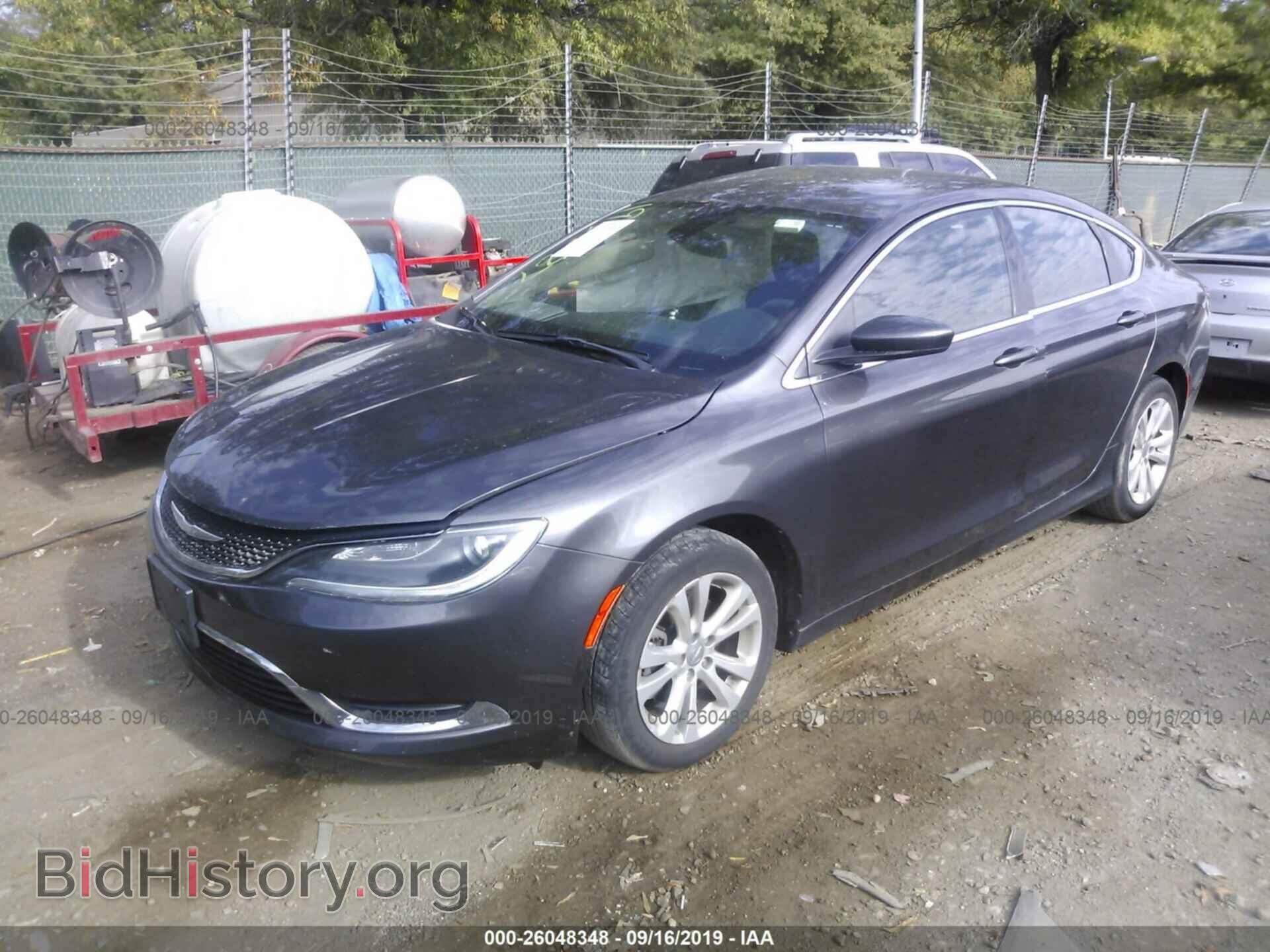 2016 CHRYSLER 200 - VIN: 1C3CCCAB0GN158202 - Фото 2