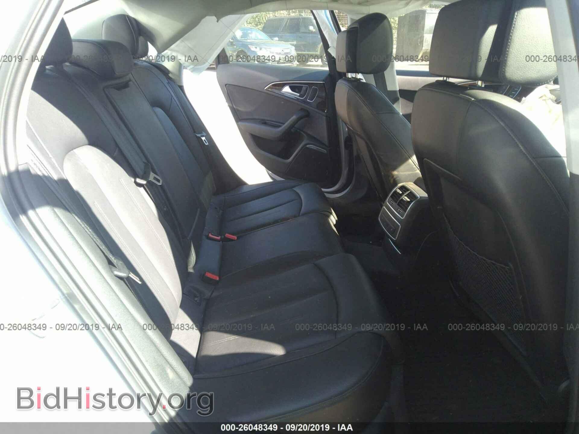 2016 AUDI A6 - VIN: WAUFGAFC8GN004336 - Фото 8