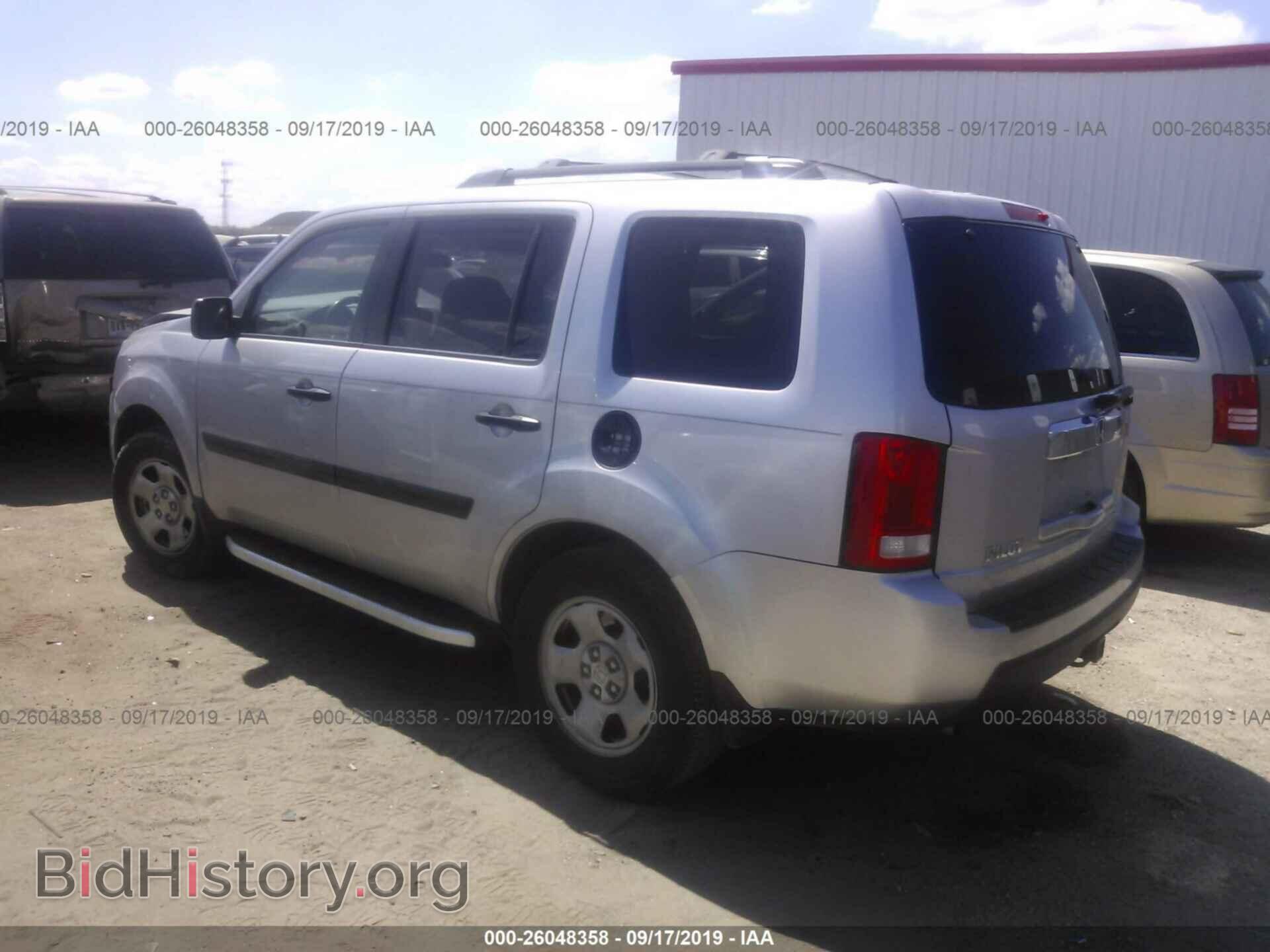 2011 HONDA PILOT - VIN: 5FNYF3H25BB045111 - Фото 3
