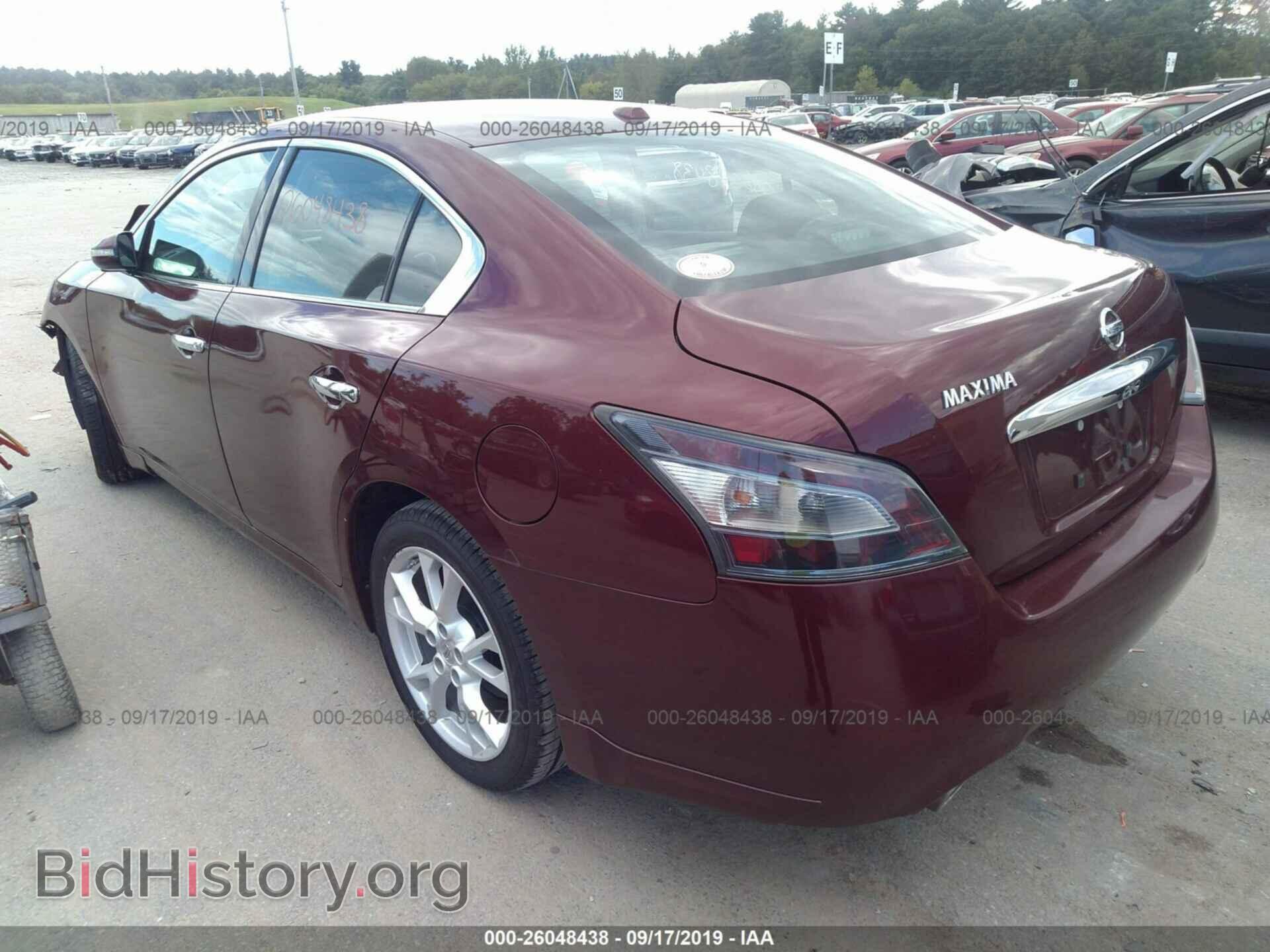 2013 NISSAN MAXIMA - VIN: 1N4AA5AP9DC822851 - Фото 3