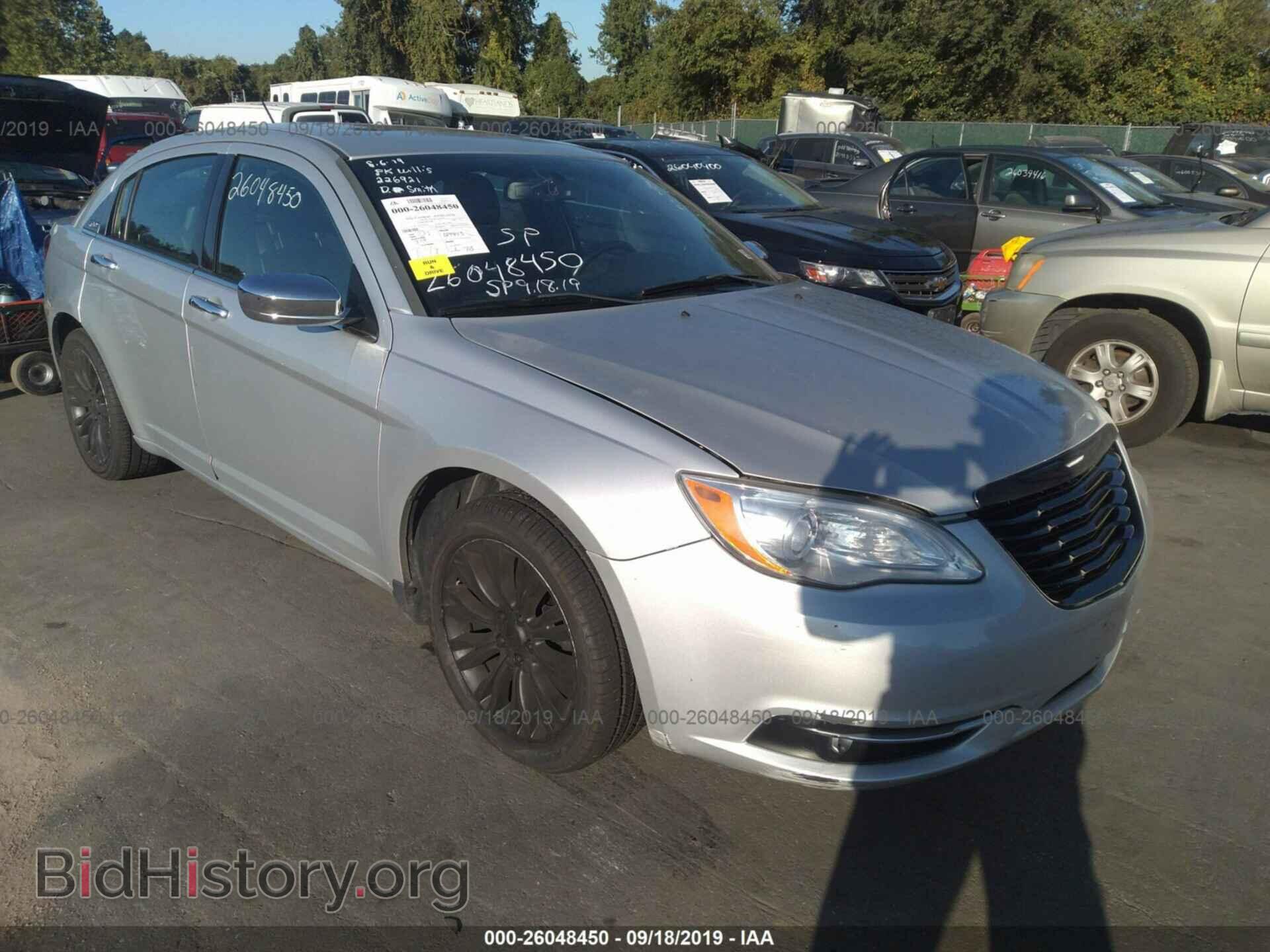 Photo 1C3CCBCG4CN226921 - CHRYSLER 200 2012
