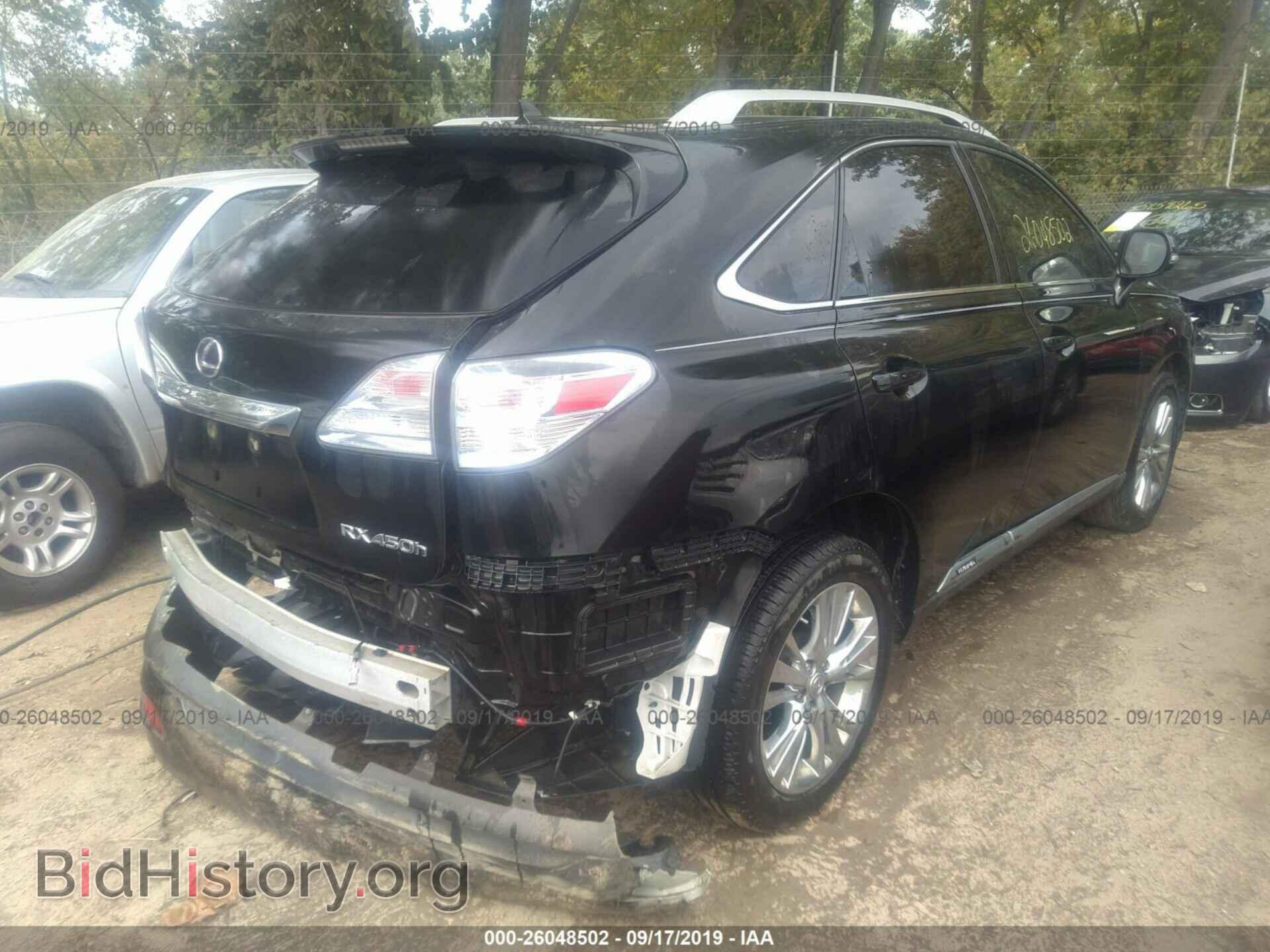 2011 LEXUS RX - VIN: JTJBC1BA0B2420082 - Фото 4