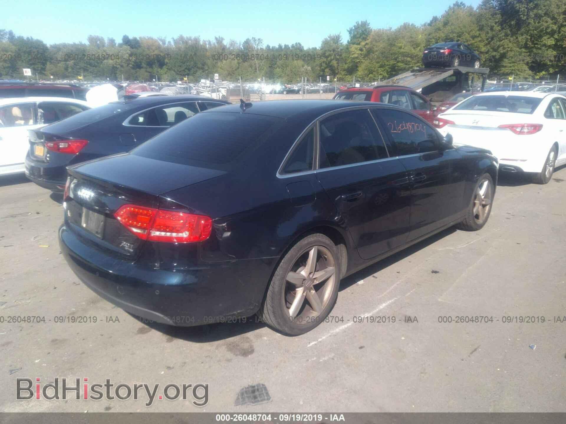 2011 AUDI A4 - VIN: WAUFFAFL1BA095338 - Photo 4