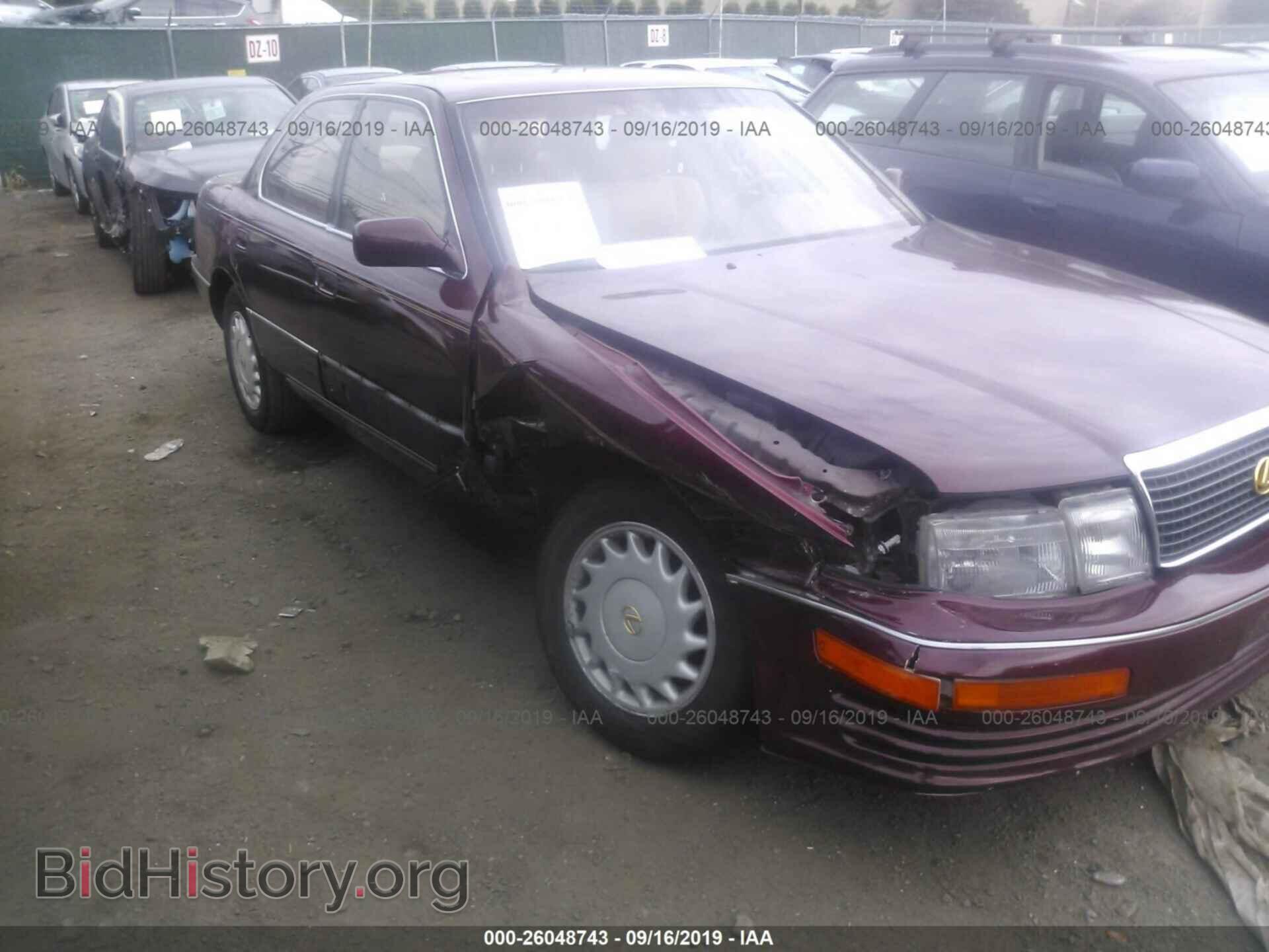 1992 LEXUS LS - VIN: JT8UF11E6N0139166 - Фото 6