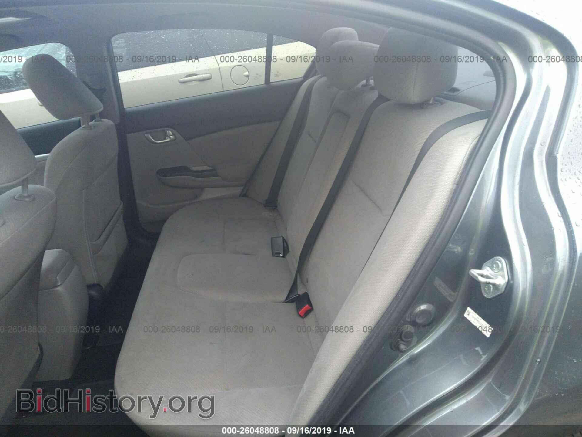 2013 HONDA CIVIC - VIN: 19XFB2F82DE230441 - Фото 8