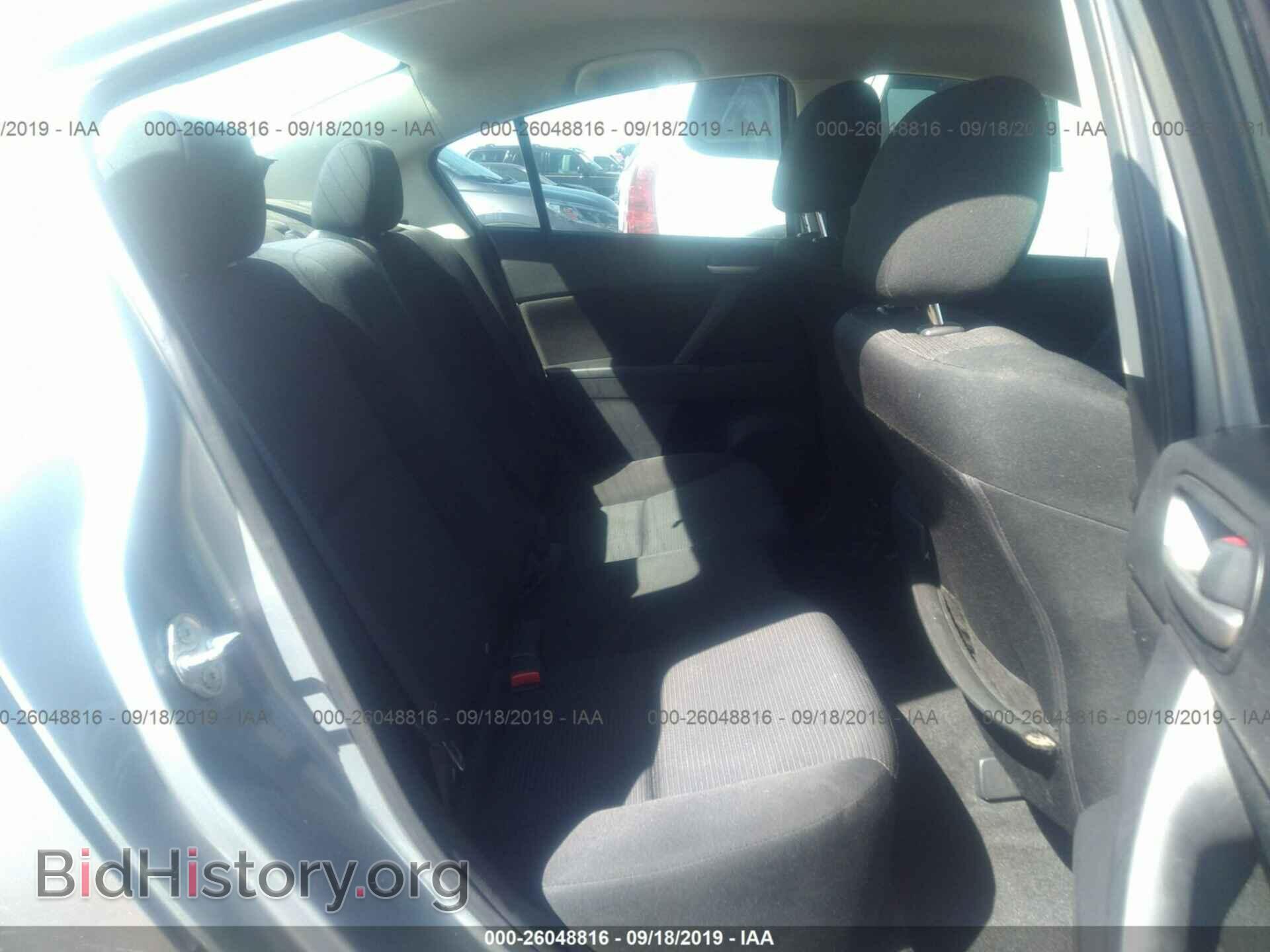 2012 MAZDA 3 - VIN: JM1BL1UF4C1525534 - Фото 8