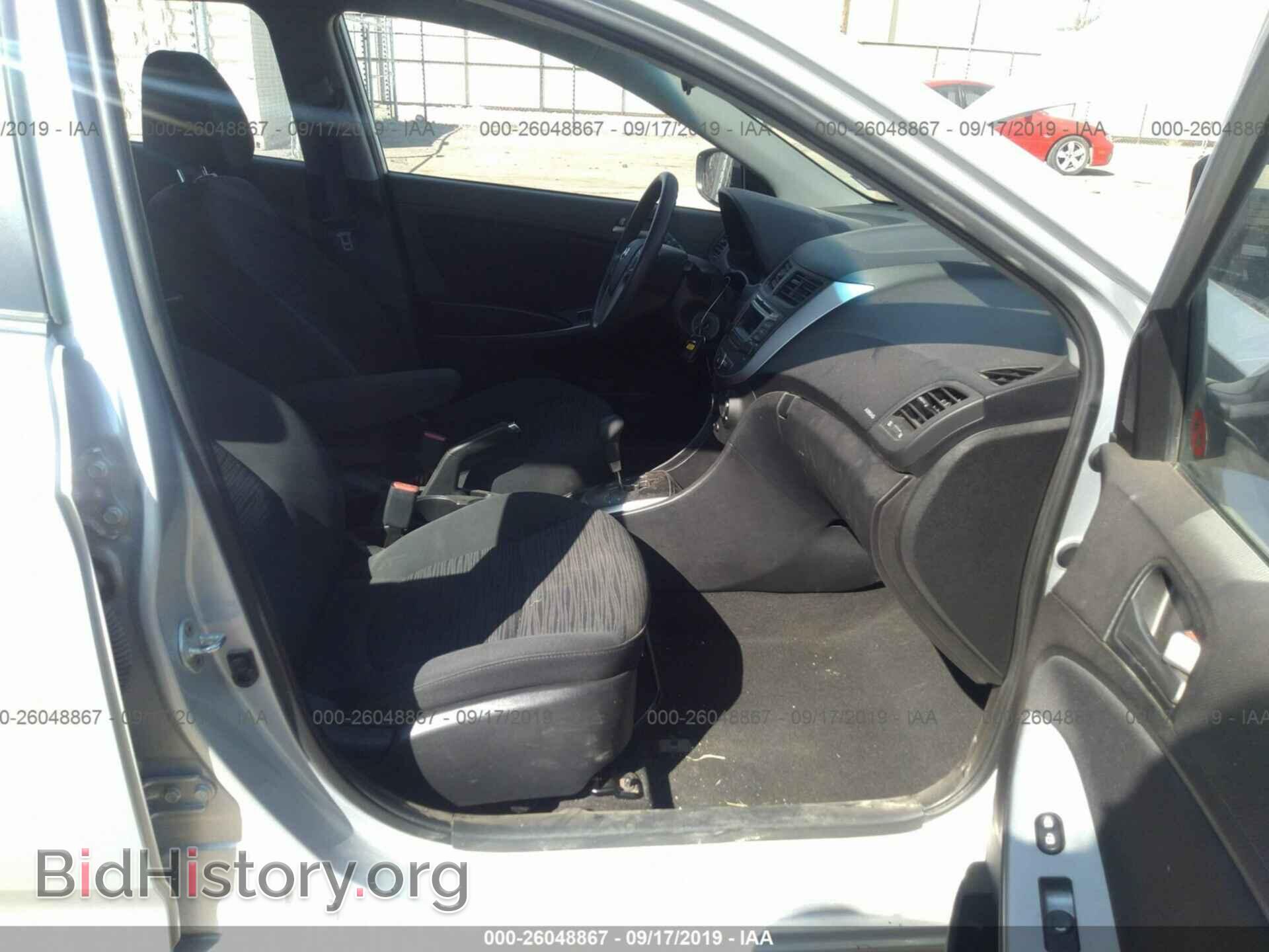 2016 HYUNDAI ACCENT - VIN: KMHCT5AE6GU280355 - Фото 5