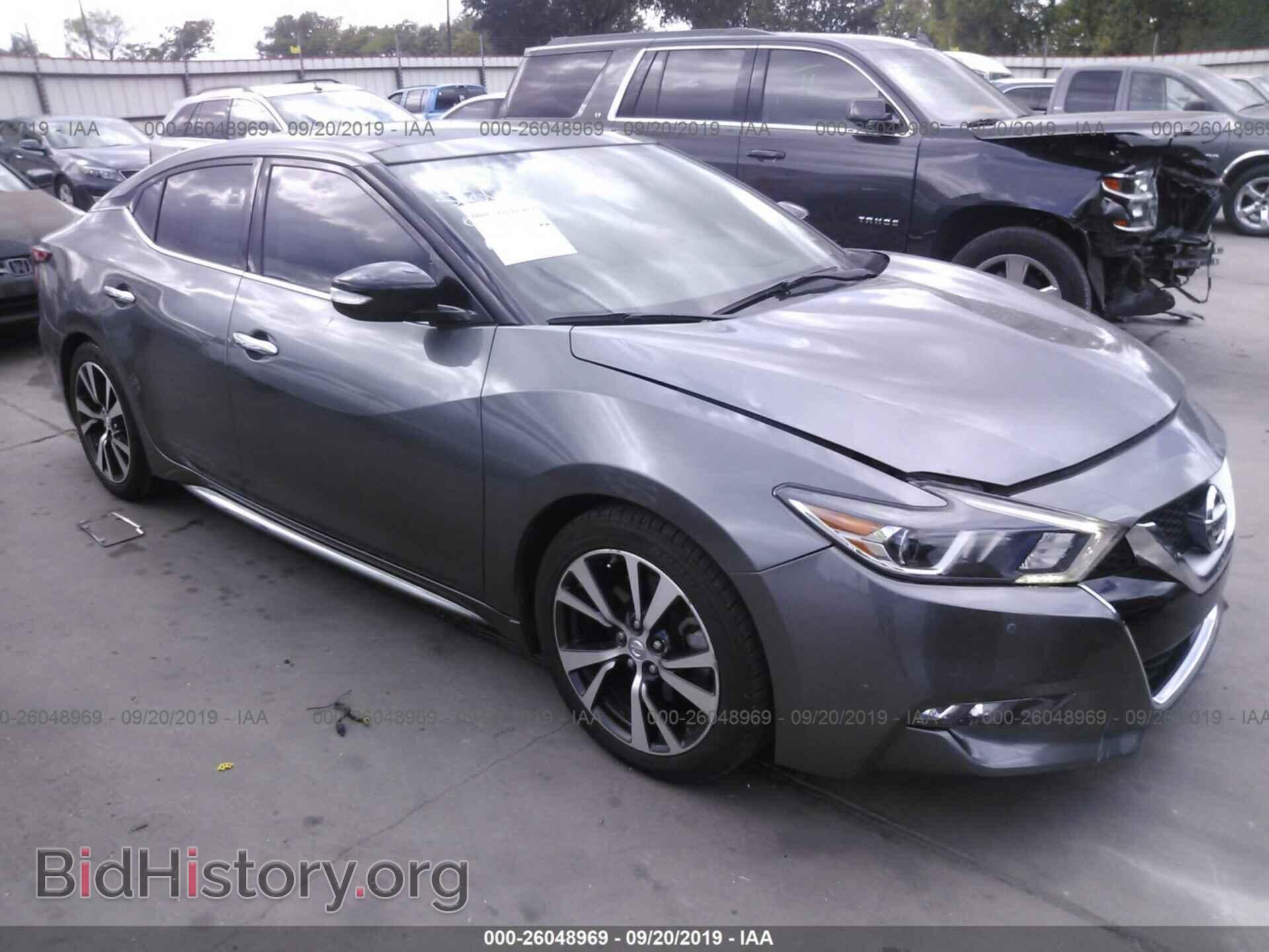 Фотография 1N4AA6AP8GC905388 - NISSAN MAXIMA 2016