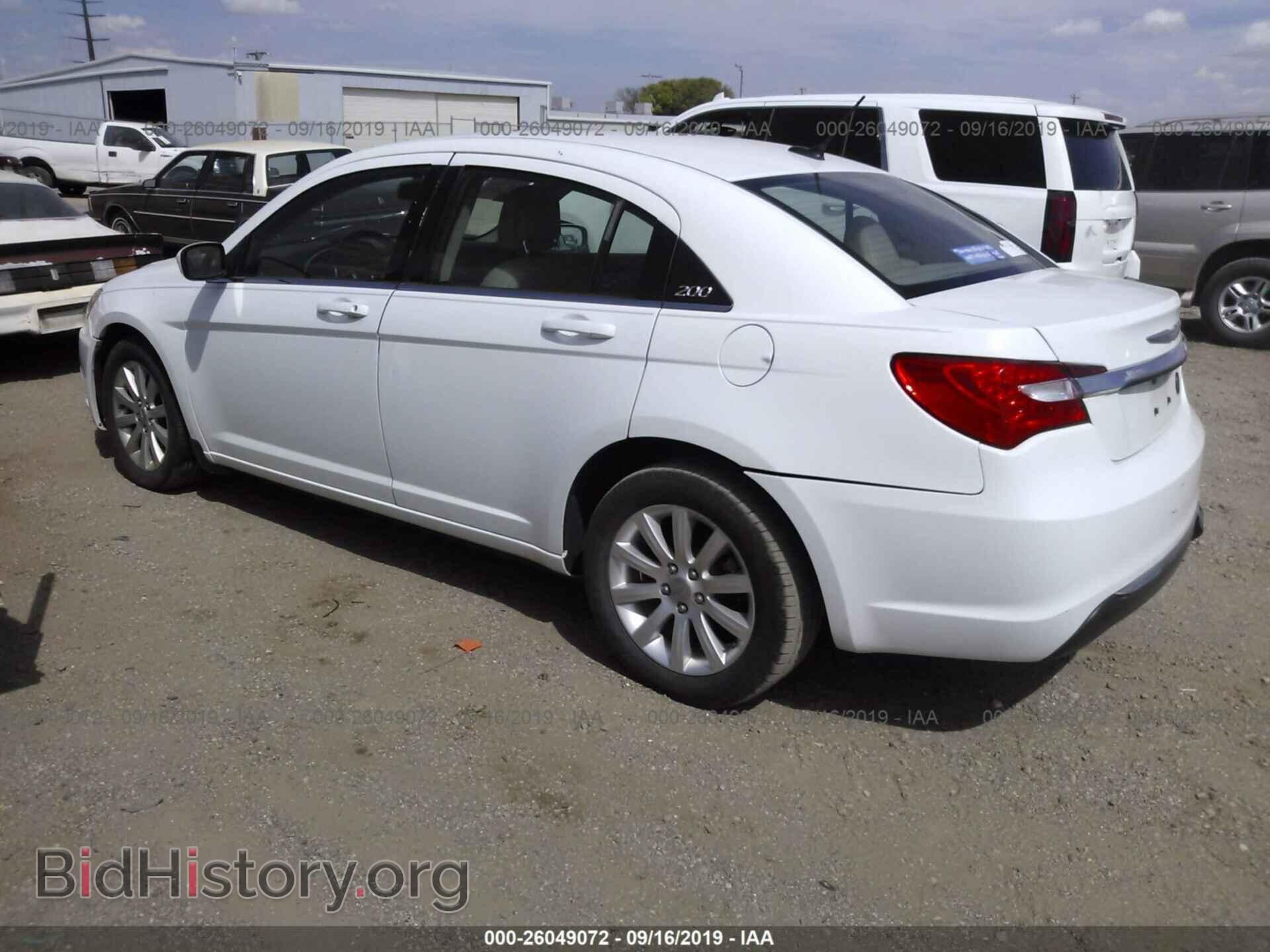 2012 CHRYSLER 200 - VIN: 1C3CCBBB4CN170968 - Фото 3