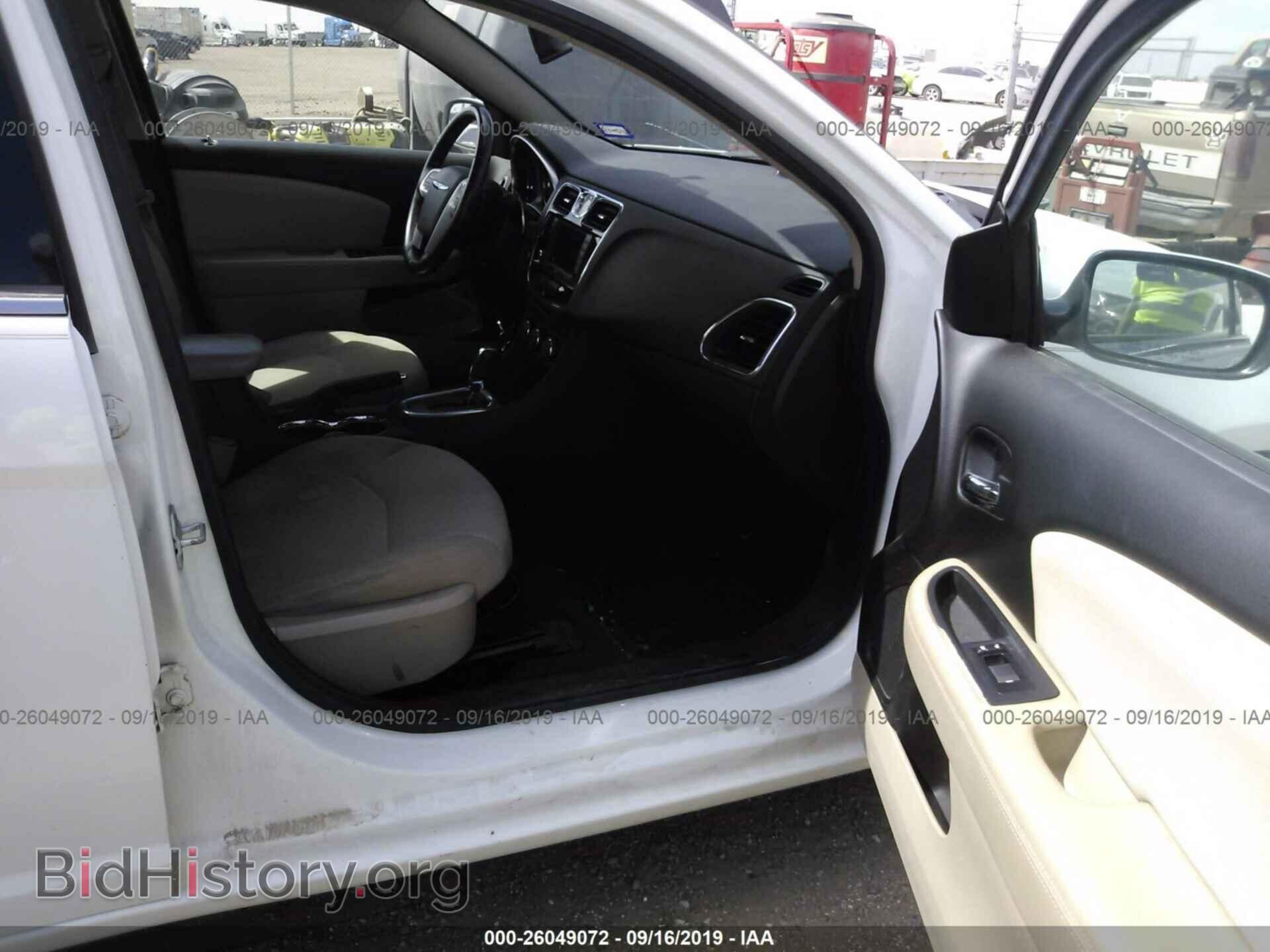 2012 CHRYSLER 200 - VIN: 1C3CCBBB4CN170968 - Фото 5