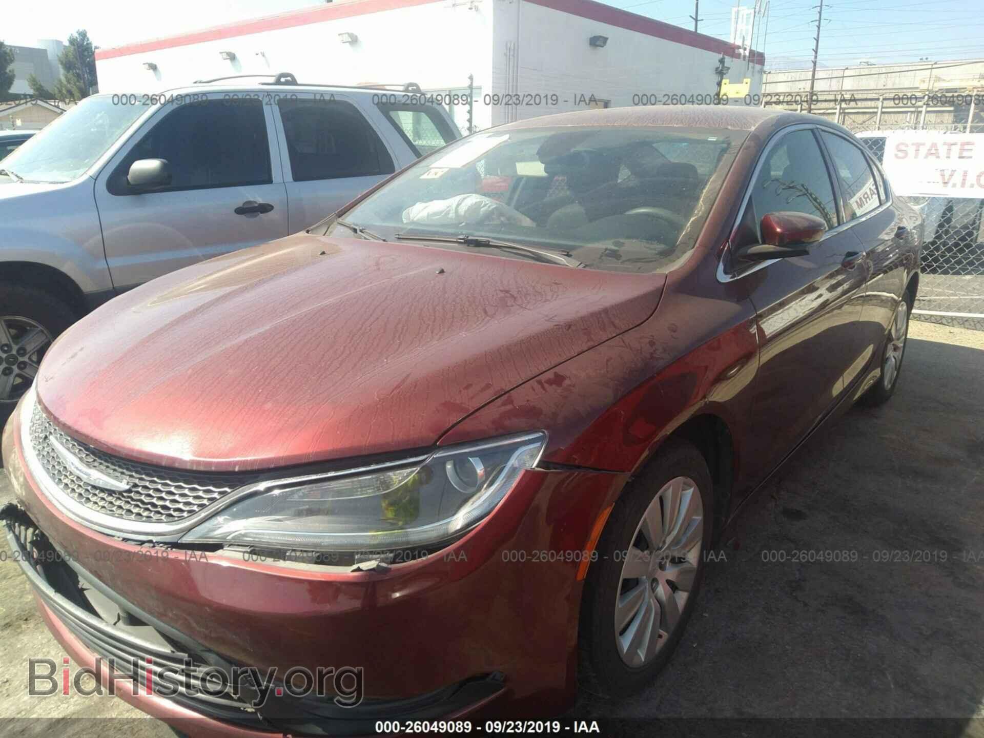 2016 CHRYSLER 200 - VIN: 1C3CCCFB0GN114953 - Photo 2