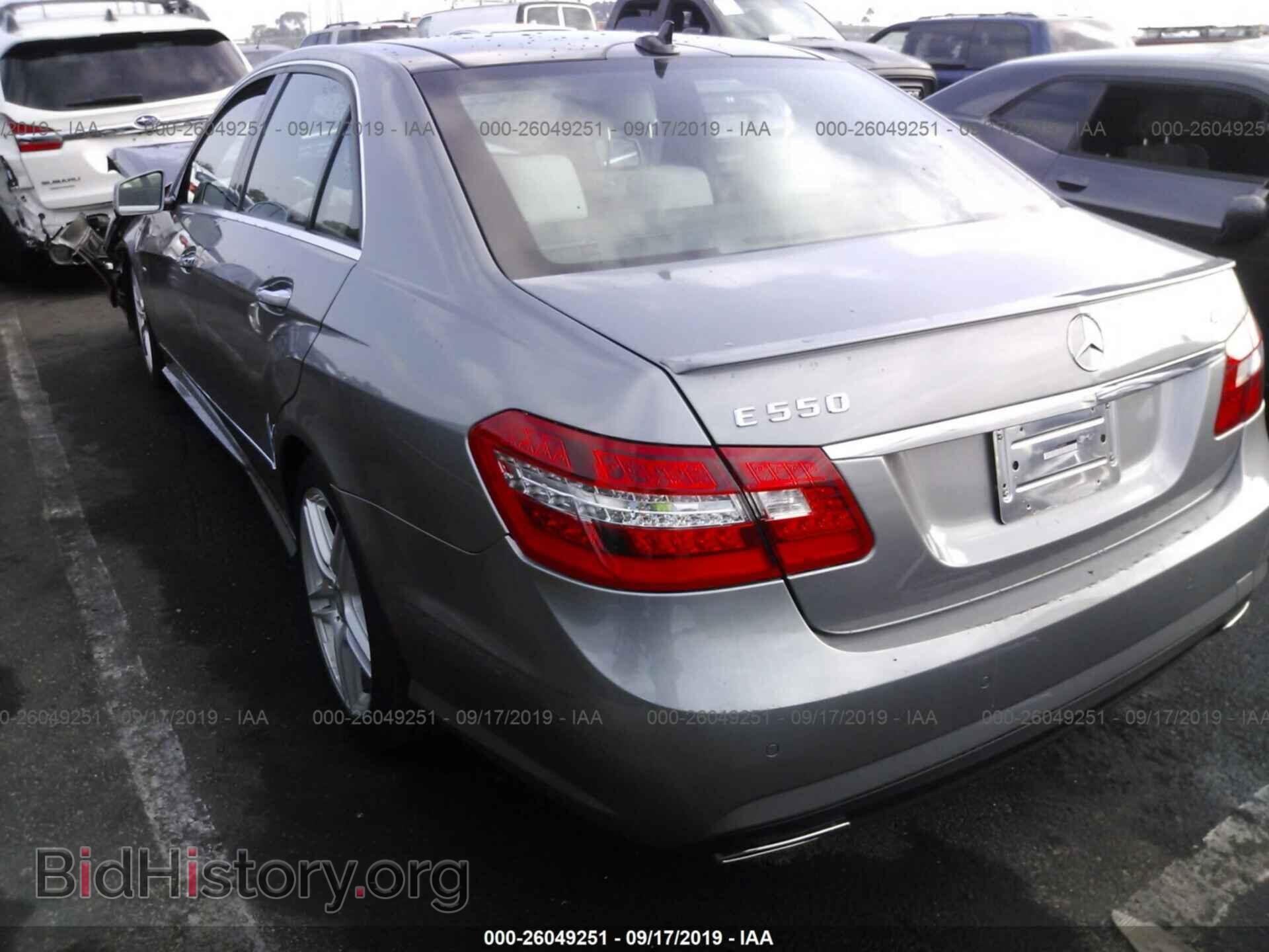 2012 MERCEDES-BENZ E - VIN: WDDHF9BB2CA605419 - Фото 3