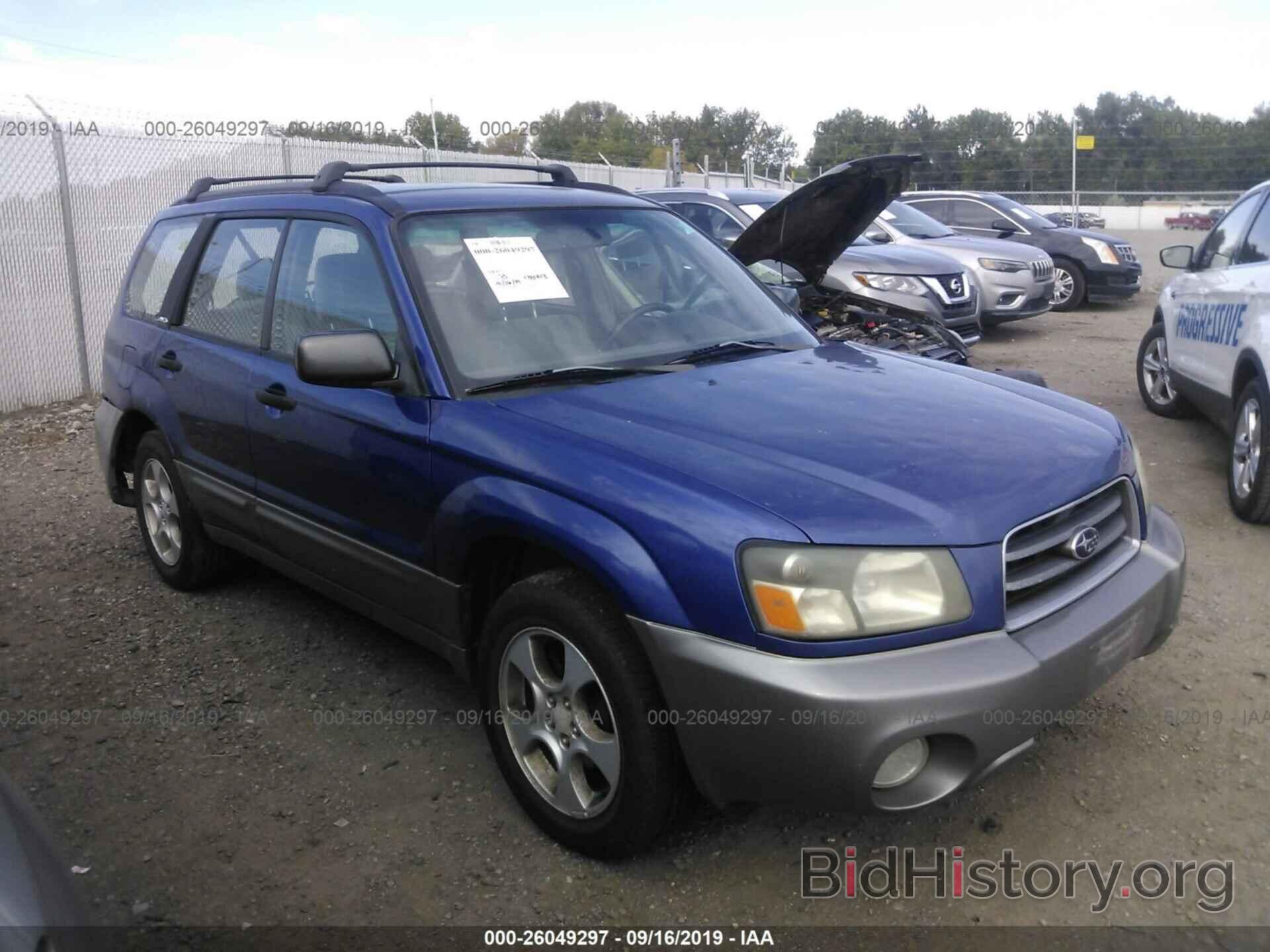 Photo JF1SG65683H734479 - SUBARU FORESTER 2003