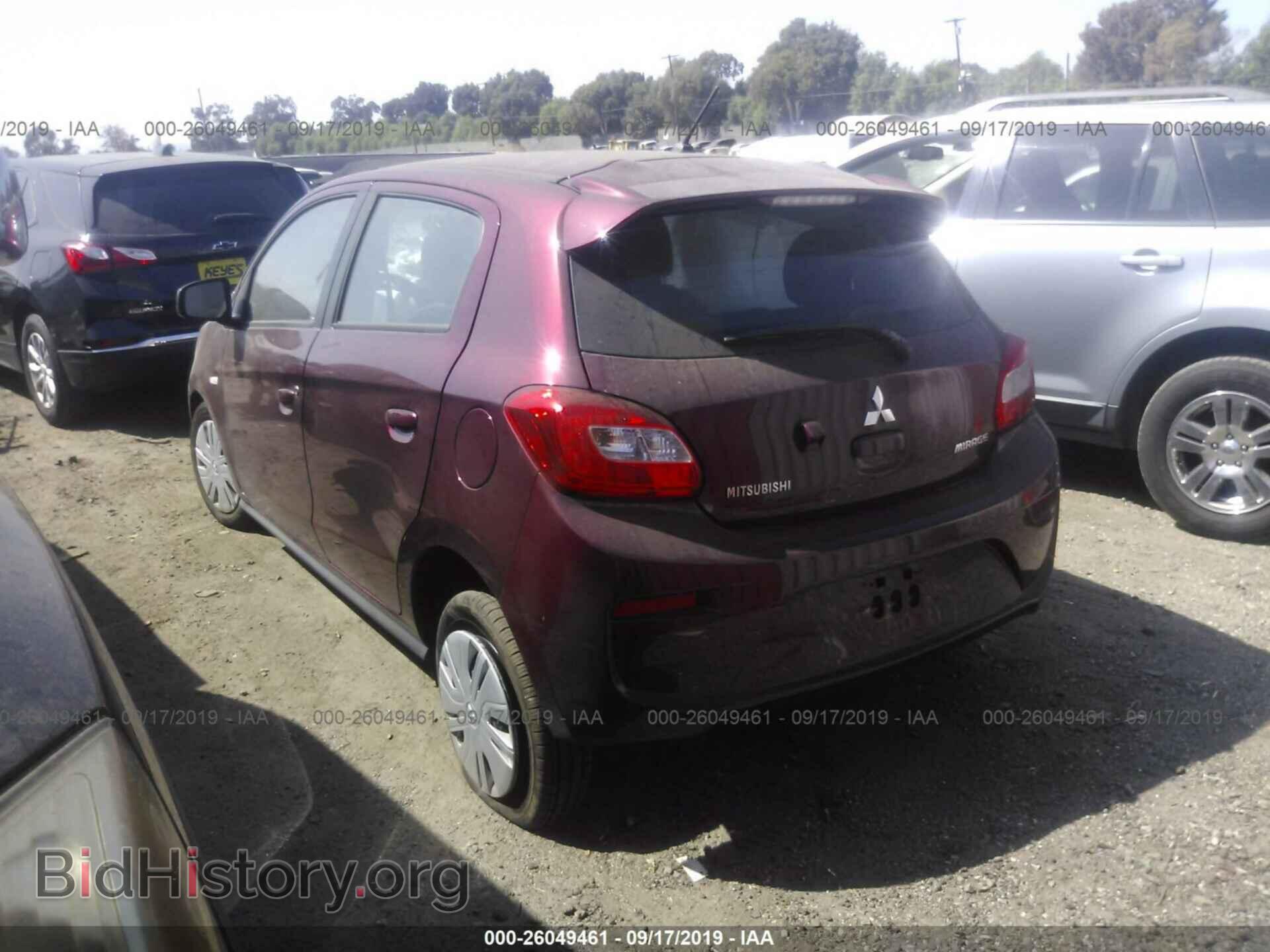 2019 MITSUBISHI MIRAGE - VIN: ML32A3HJXKH001944 - Фото 3