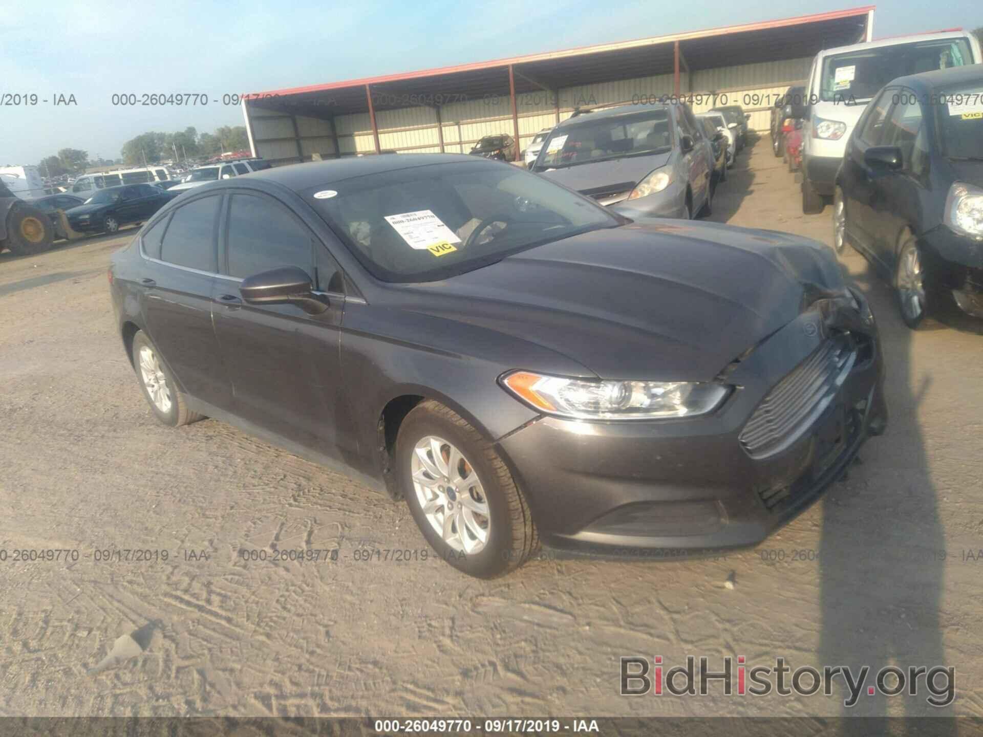 Photo 3FA6P0G76FR160729 - FORD FUSION 2015