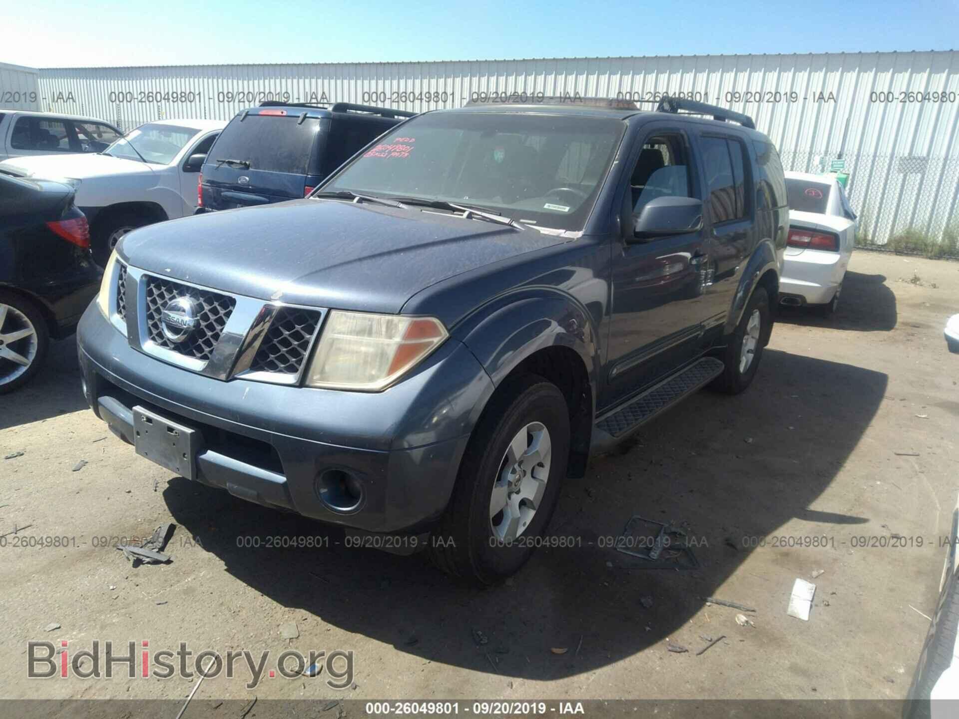 2005 NISSAN PATHFINDER - VIN: 5N1AR18U85C778085 - Фото 2