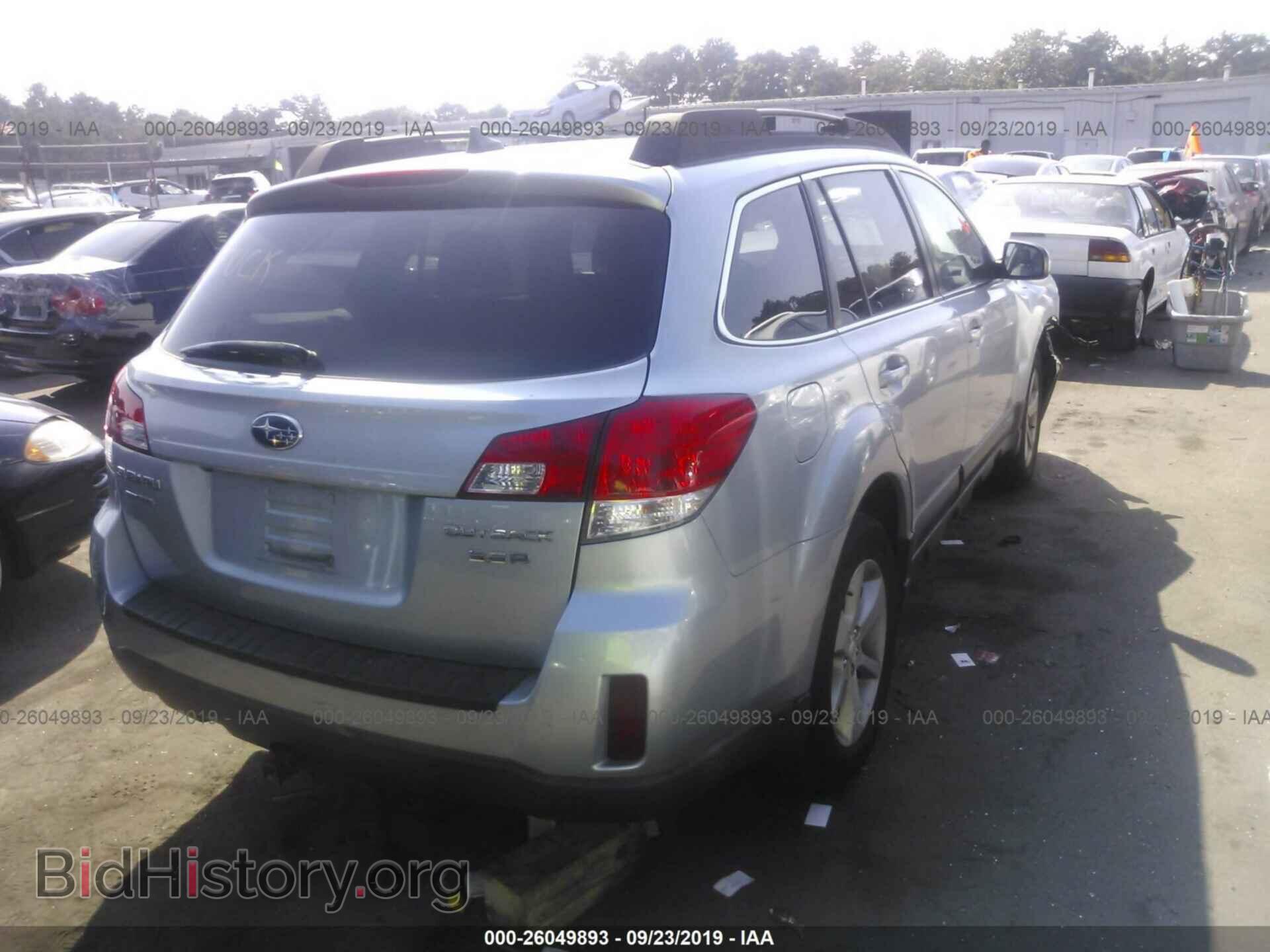 2013 SUBARU OUTBACK - VIN: 4S4BRDLC2D2268128 - Фото 4
