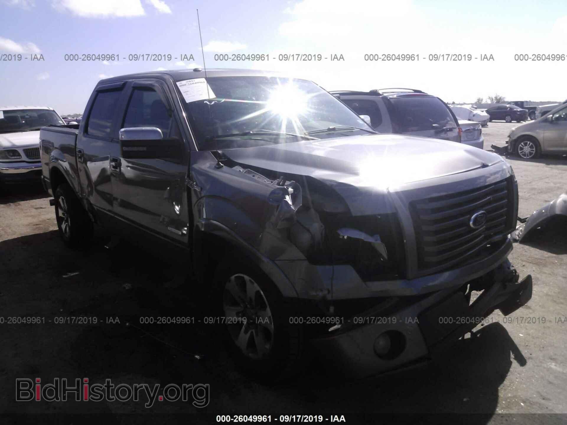 Фотография 1FTFW1CT1CFB08357 - FORD F150 2012